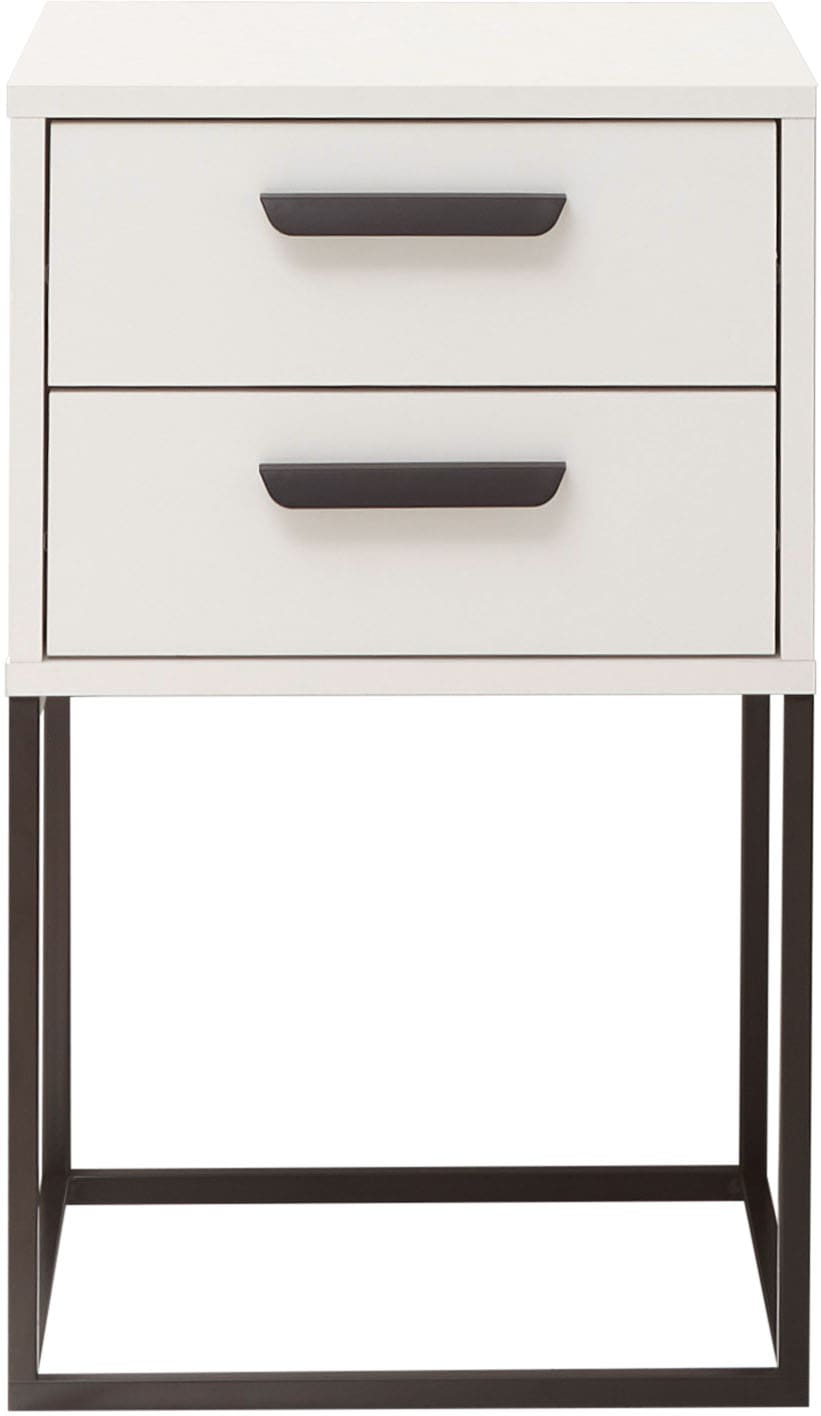 Schlafkontor Nachtkommode »Suna Kommode, Nachttisch, Nachtschrank« auf Metallgestell