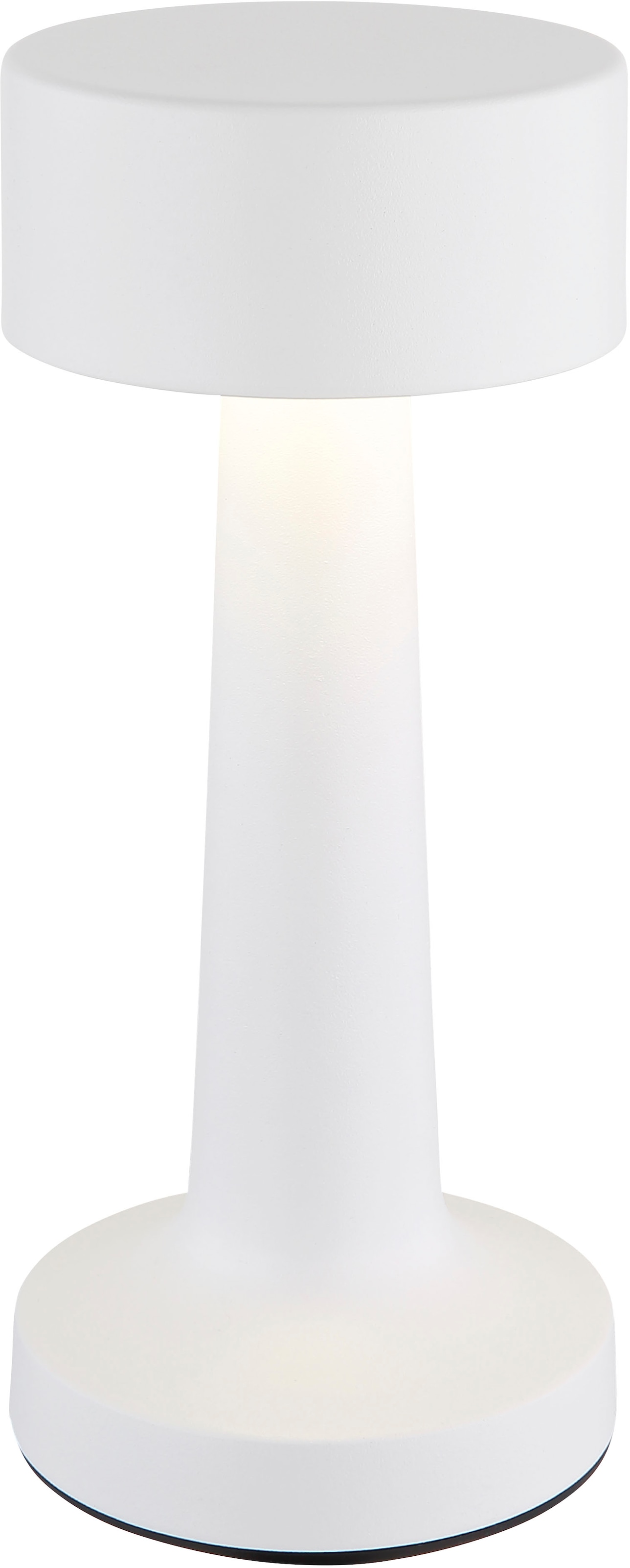 GLOBO LIGHTING Lampe de table LED »ANGELIKA - Akkutischleuchte« 1 cuis blanc chaud - blanc froid Design Tischleuchte, Akku, modern,  Akkulampe, CCT