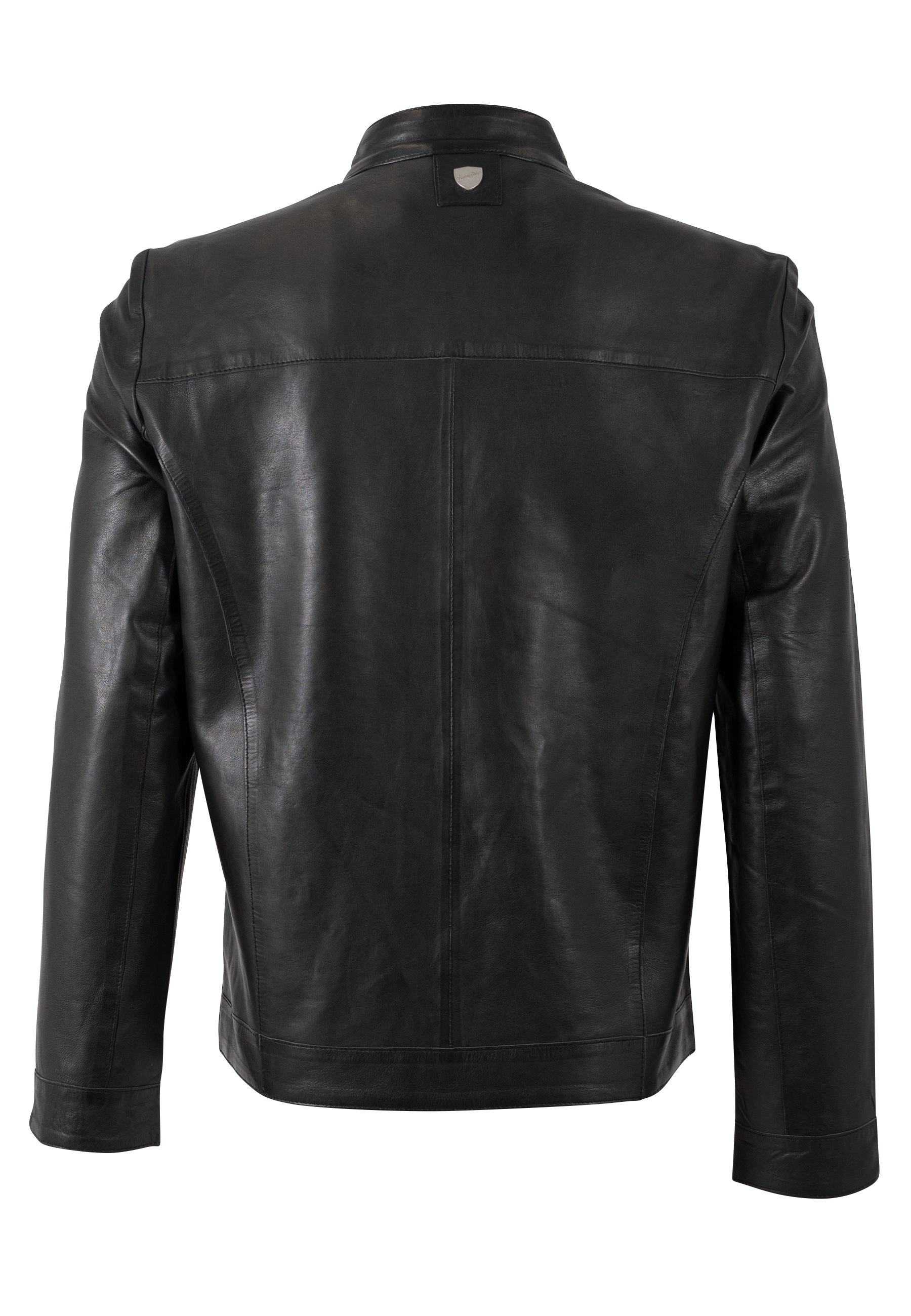 Mauritius Veste en cuir »MMOrlando« mit Bikerkragen