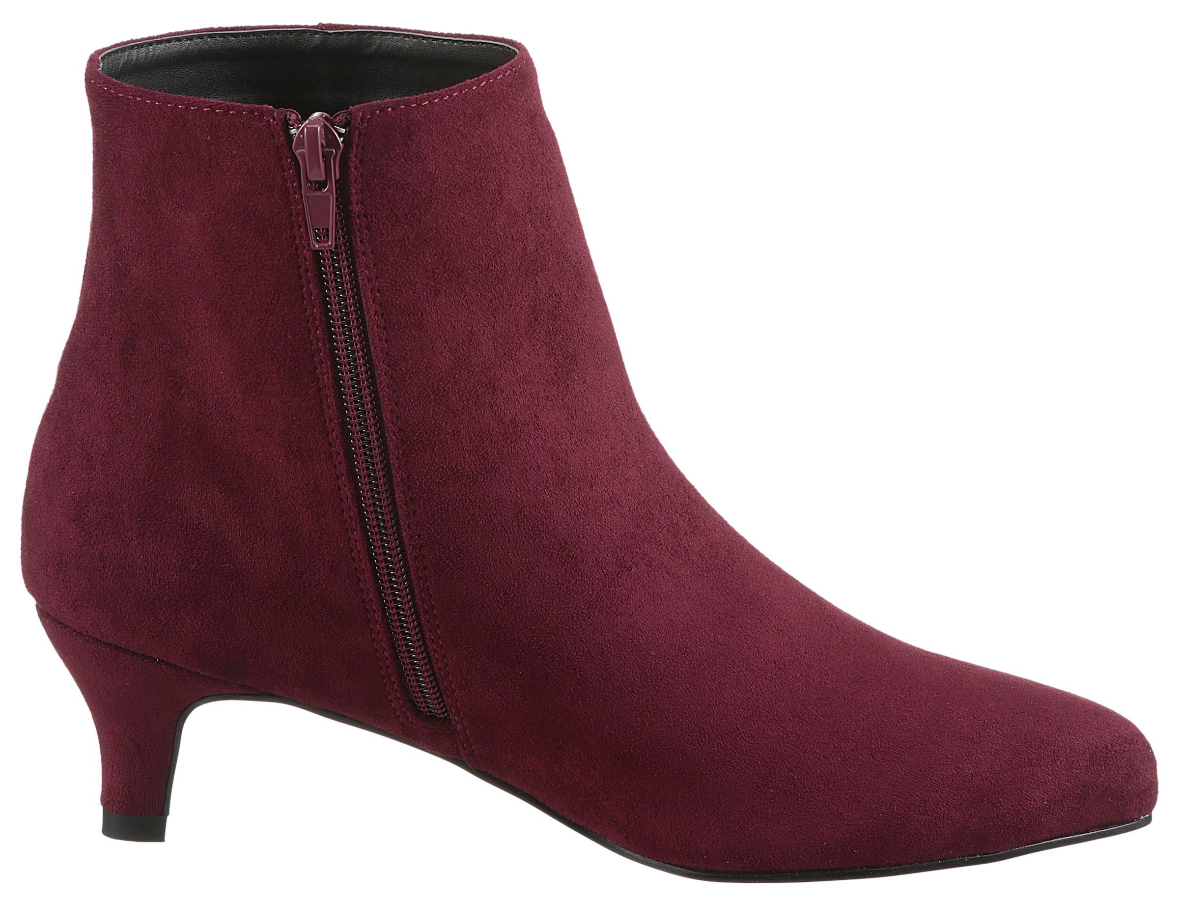 Aniston SHOES Bottines  , Reissverschluss-Ankelboots, Trichterabsatz - NEUE KOLLEKTION