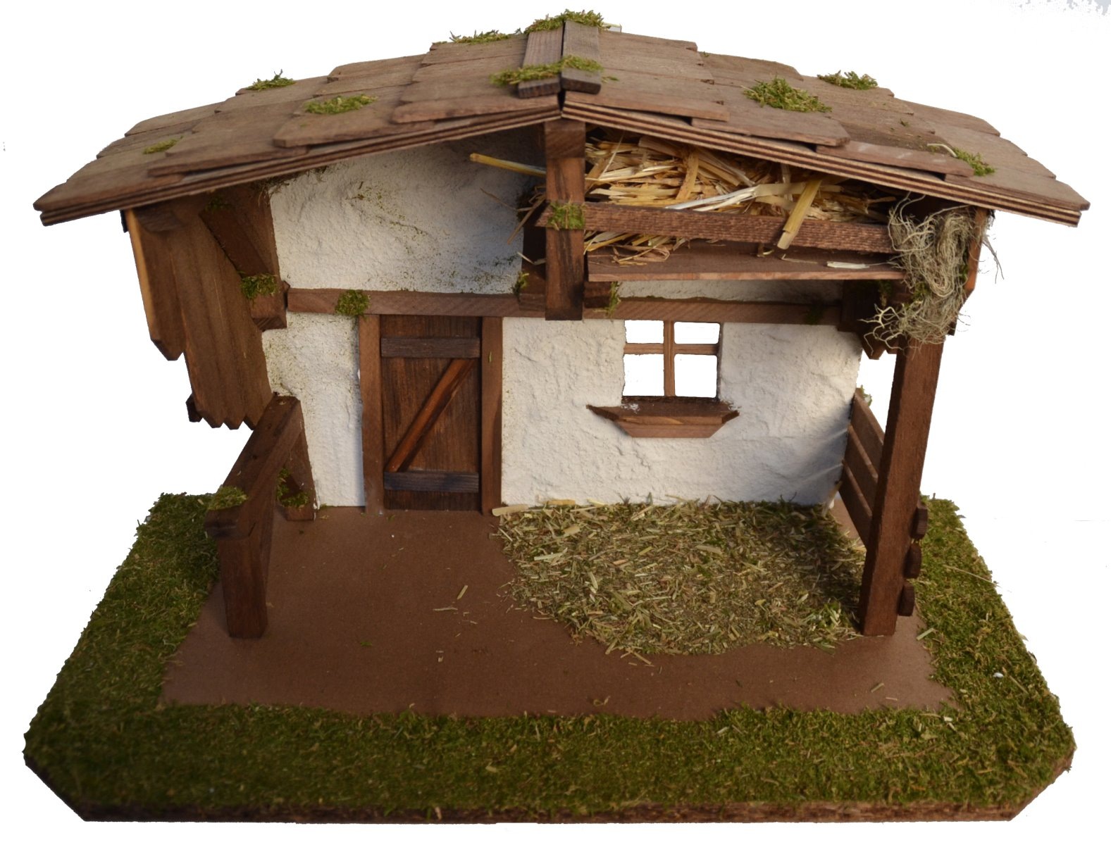 Alfred Kolbe Crèche »Krippenstall« mit 11 cm Poly-Figuren 11tlg.