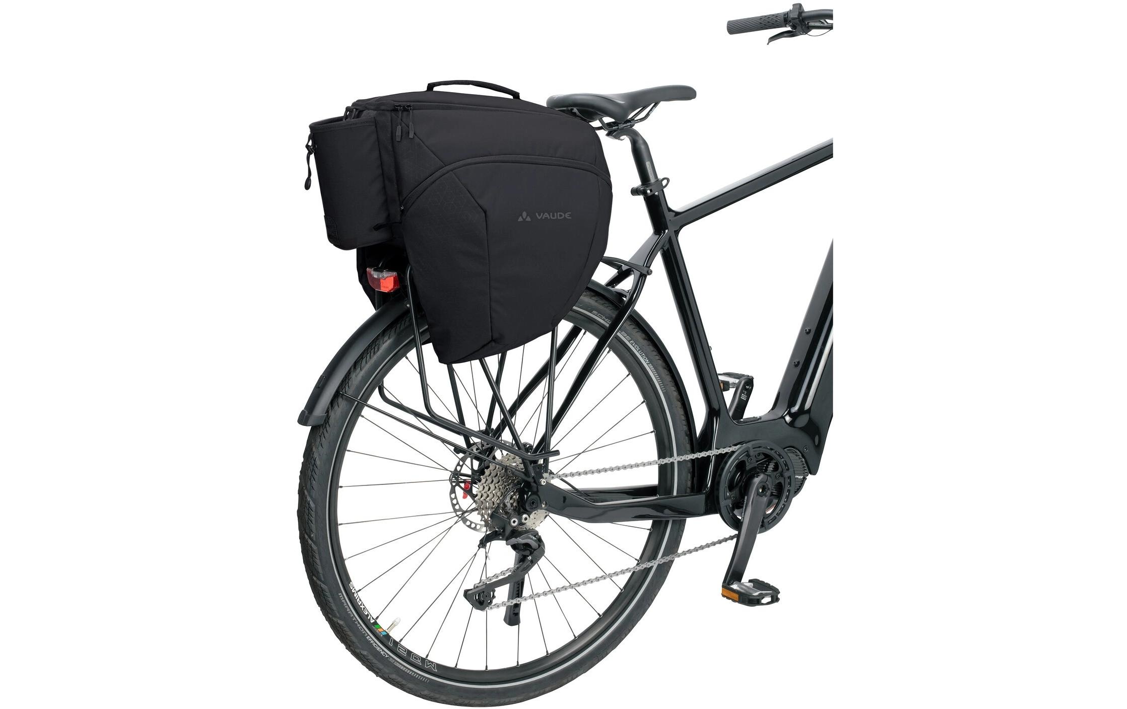 VAUDE Gepäckträgertasche »eSilkroad Plus (UniKlip) Black«