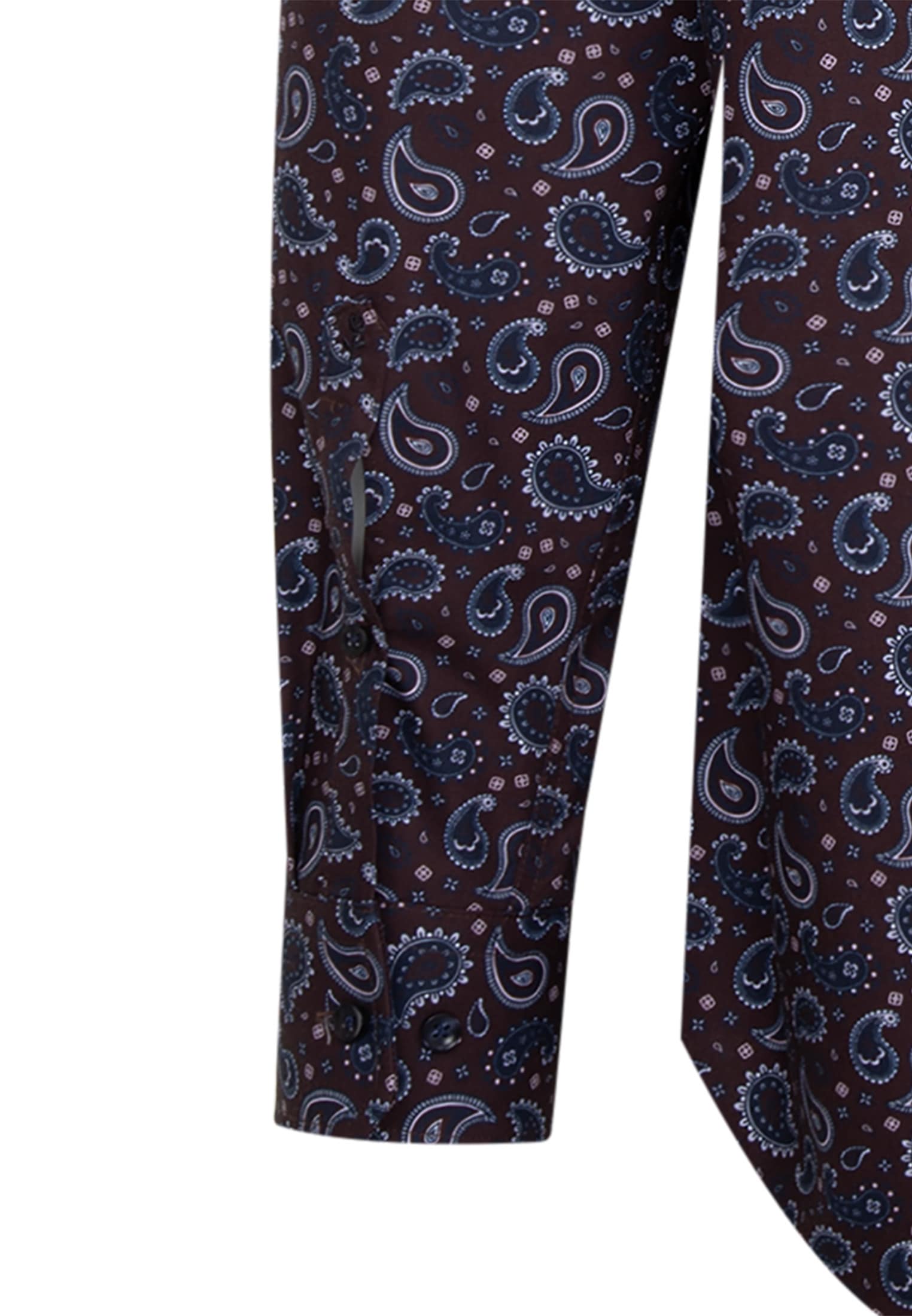 seidensticker Businesshemd »Schwarze Rose« Regular 1/1 Kentkragen Druck
