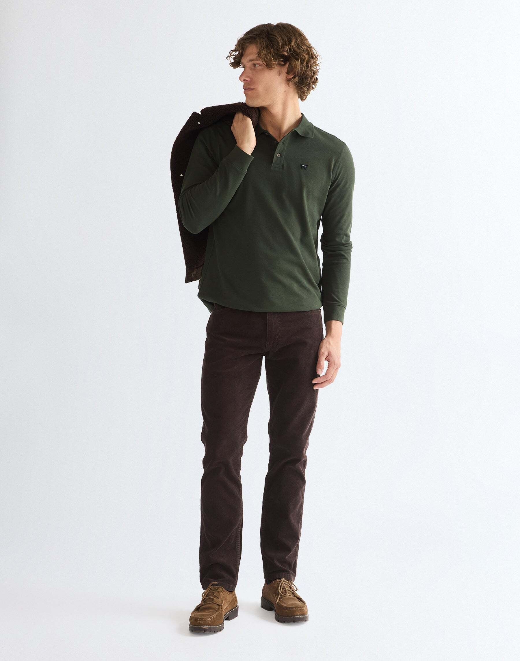 Wrangler Langarm-Poloshirt »WRANGLER Langarmpolo Polo«