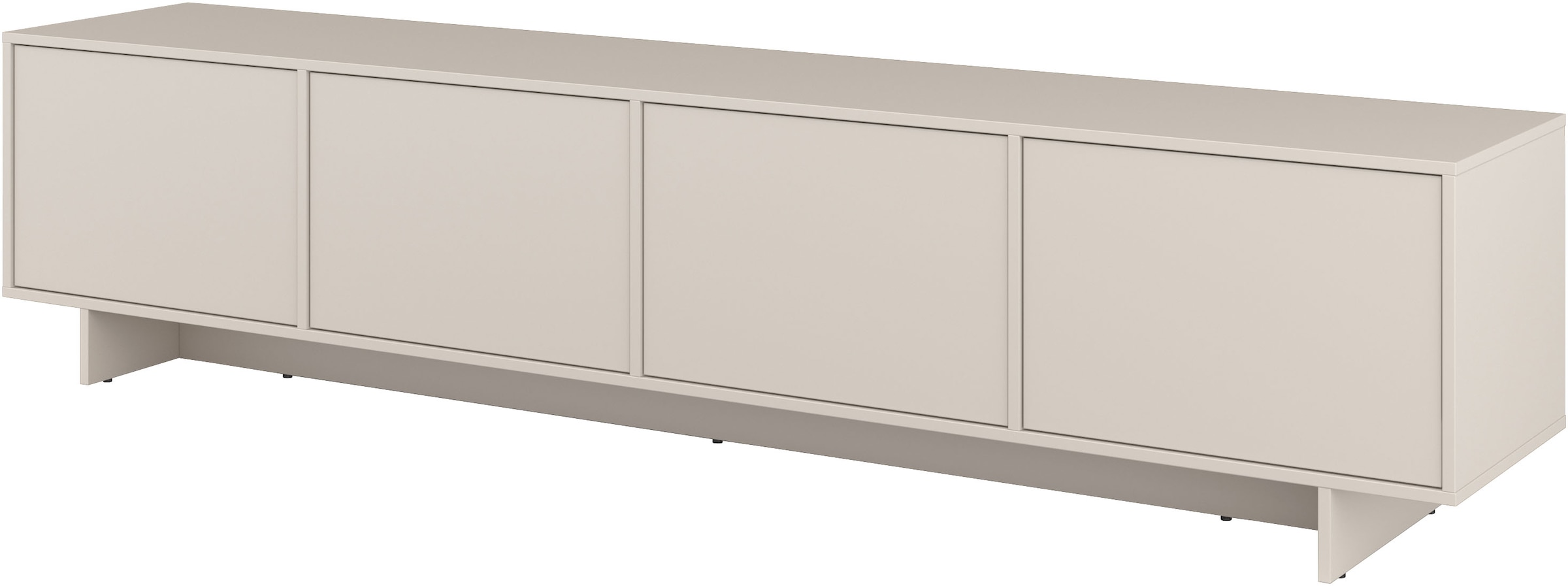 GOODproduct Lowboard »Tatami, Modernes griffloses TV-Board, Breit 220,50cm, TV-Schrank« TV-Schrank, TV-Board mit viel Stauraum, push-to-open-Funktion