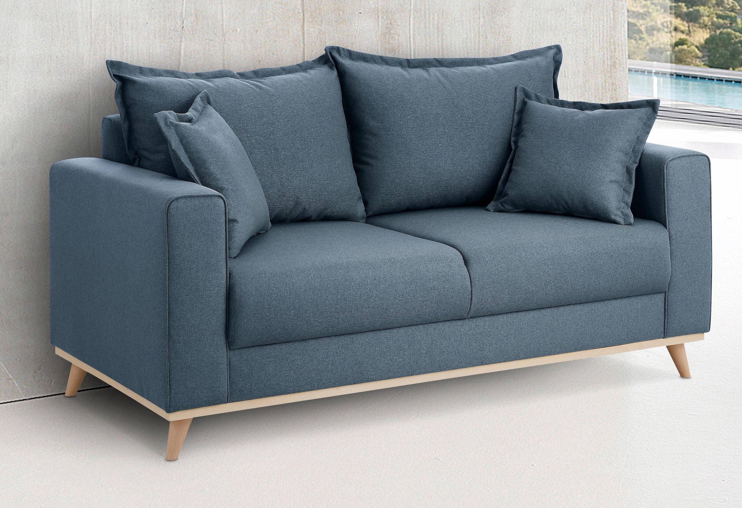 Home affaire 2-places »Edina« également en housse mélange coton, dans style scandinave