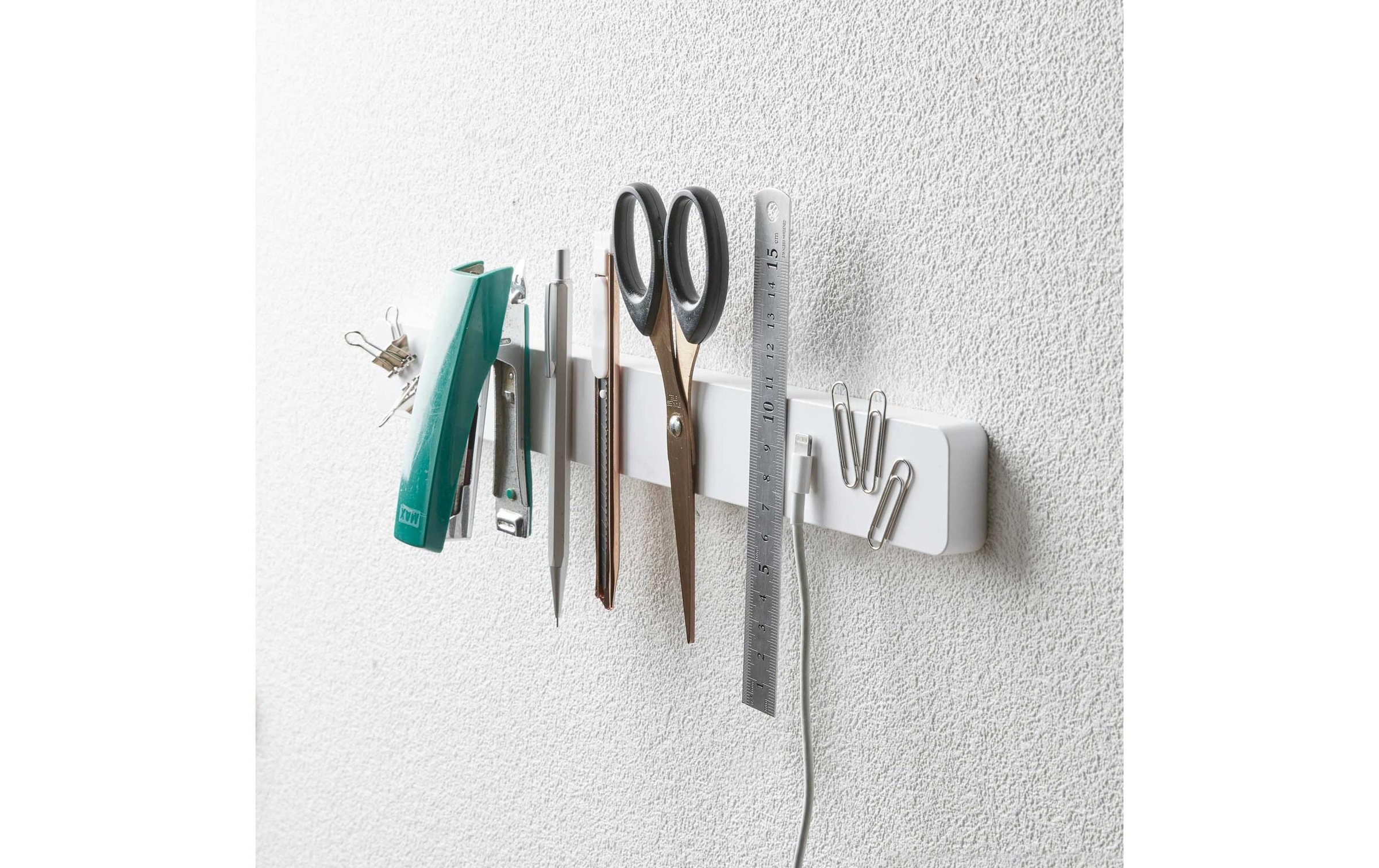 Yamazaki Barre murale magnétique pour couteaux »Magnetschiene Tower 35 x 1,7 x 4 cm« Magnetischer Messerhalter