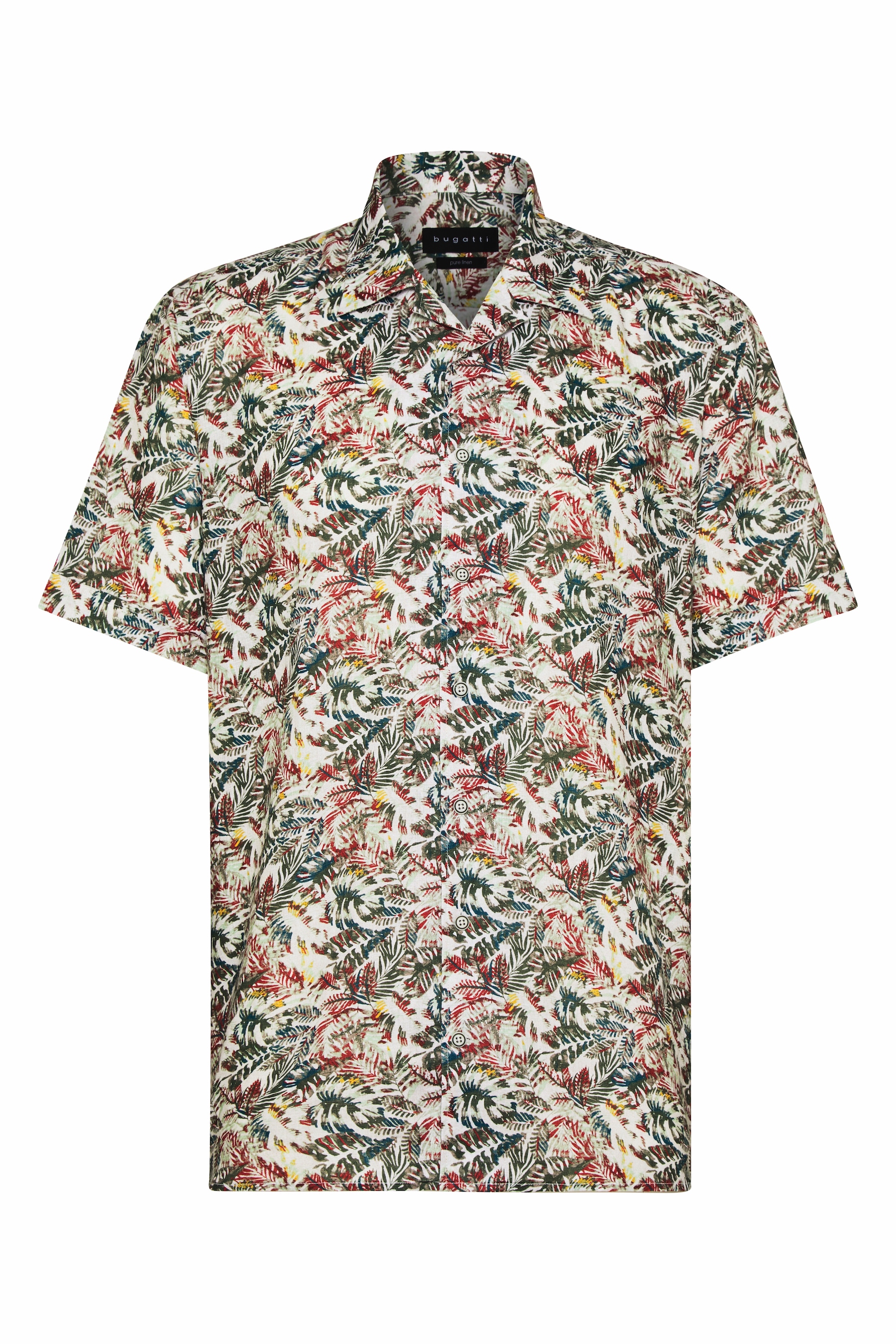bugatti Chemise à manches courtes avec col à revers