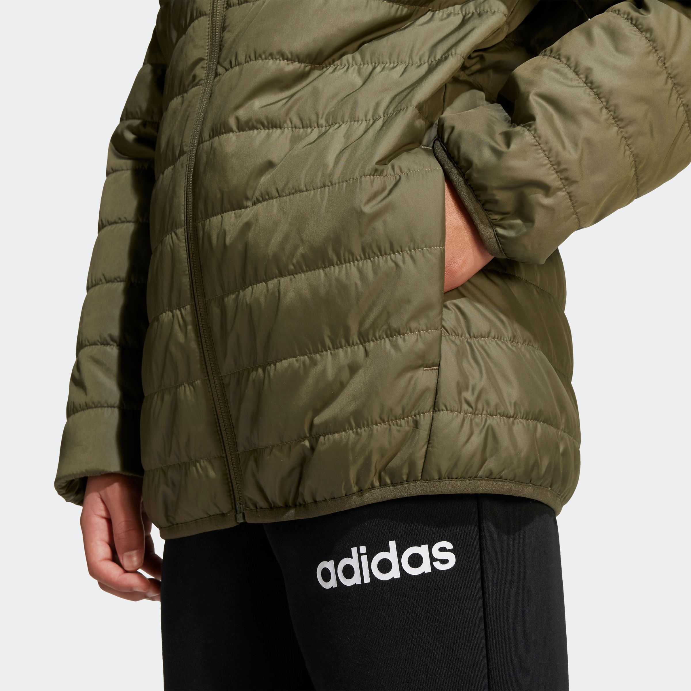 adidas Sportswear Outdoorjacke »J ESS L PAD JKT«