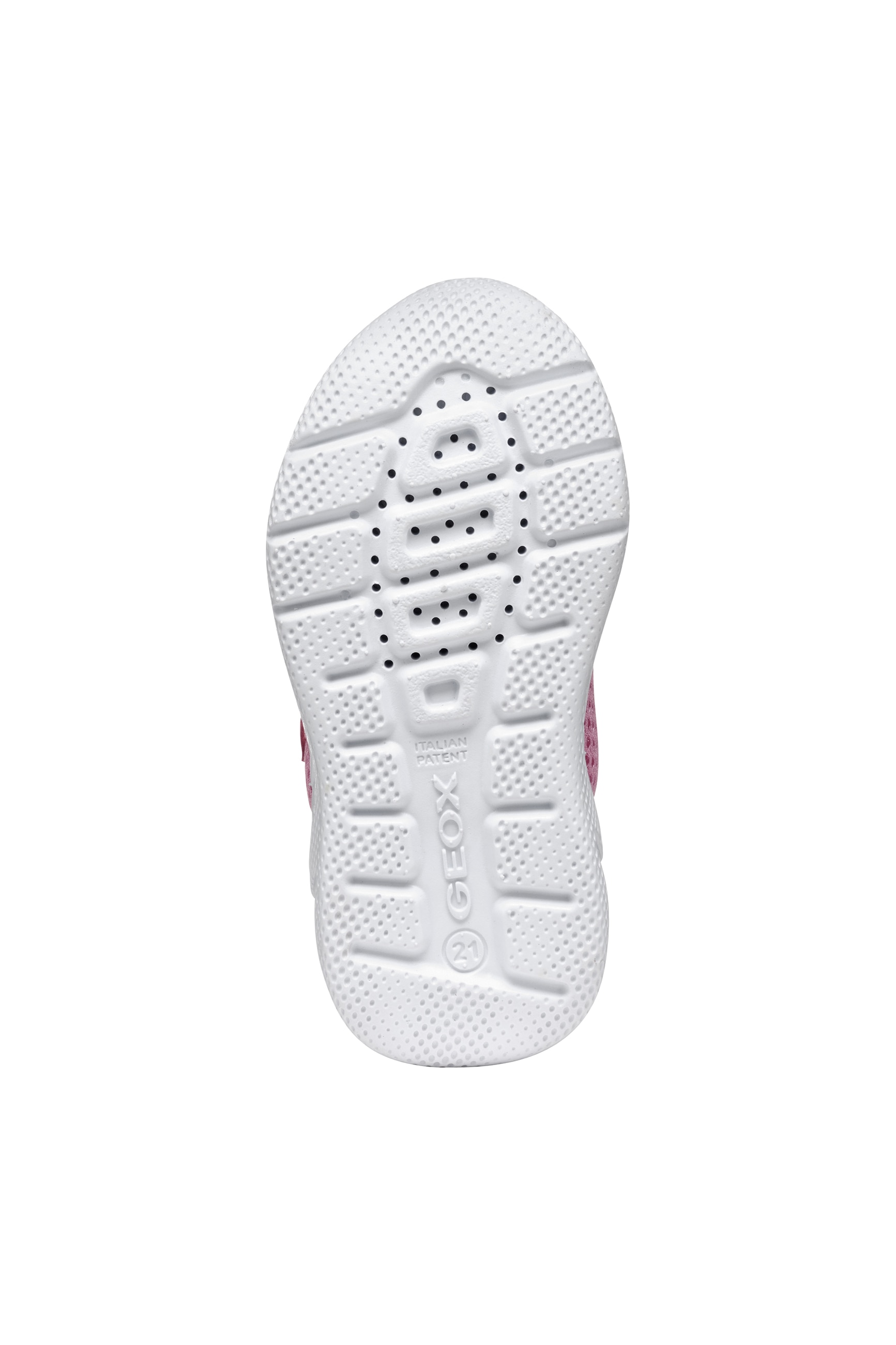 Geox Lauflernschuh »B SPRINTYE GIRL«  Babyschuh mit elastischen Schnürsenkeln, Grössenschablone zum Download