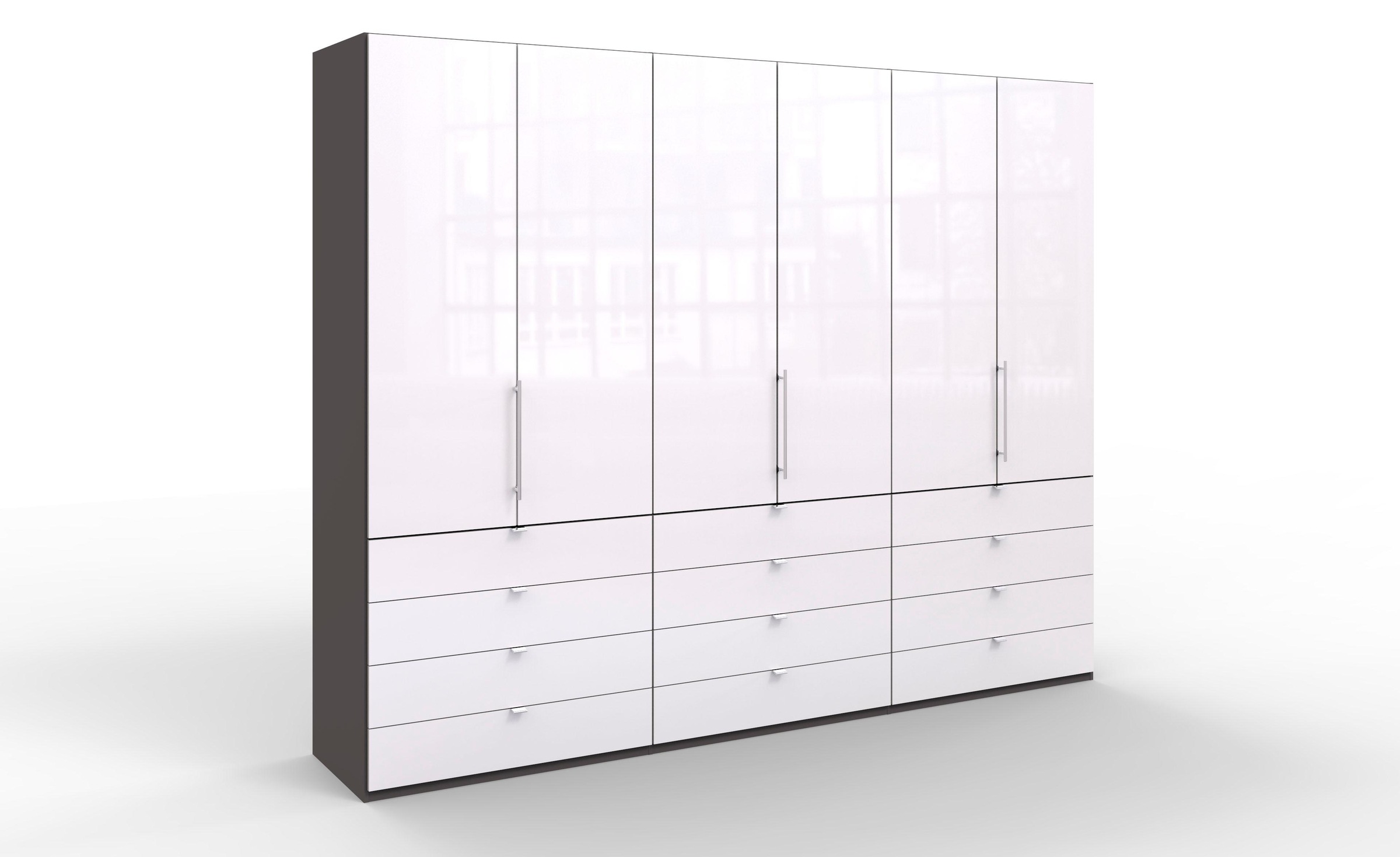 WIEMANN Armoire à portes pliantes »Loft« façade en verre