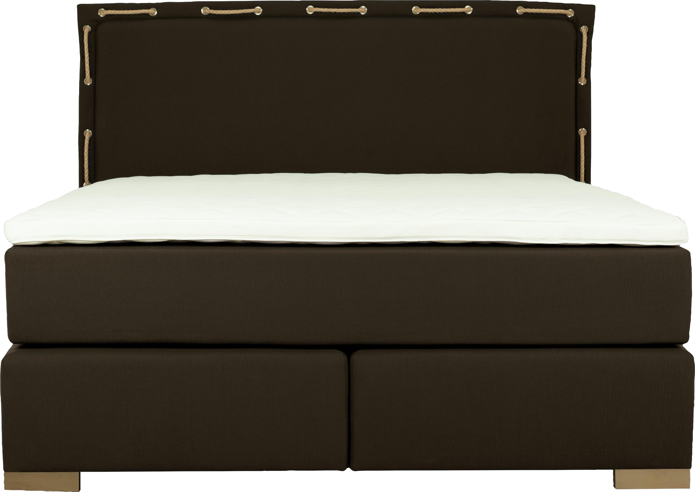 Home affaire Boxspringbett »»Marlou«« inkl. Topper, 3 Breiten, 3 Härtegrad-Ausführungen