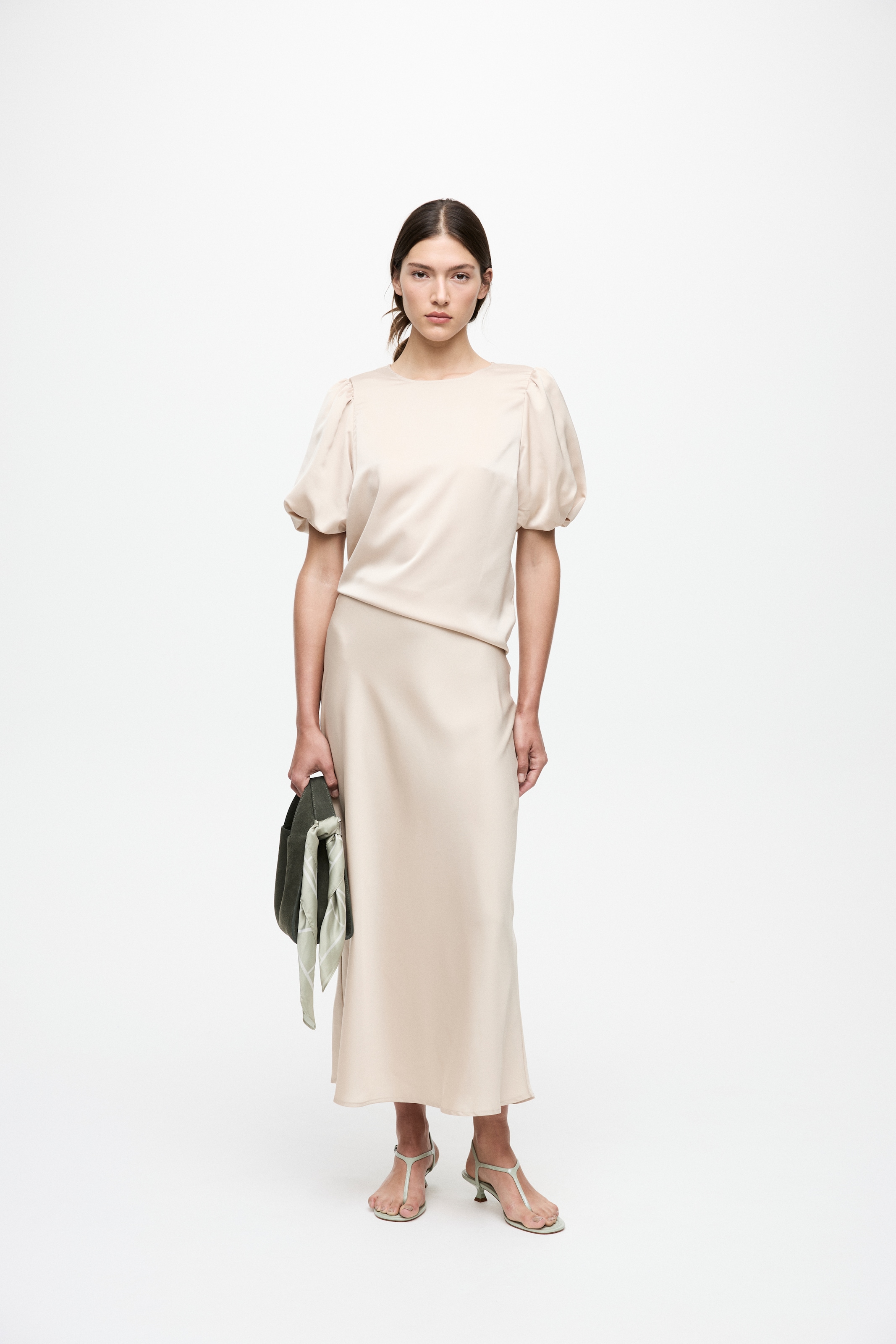 Vila Maxi jupe »VIELLETTE HW LONG SKIRT - NOOS« fibre synthétique