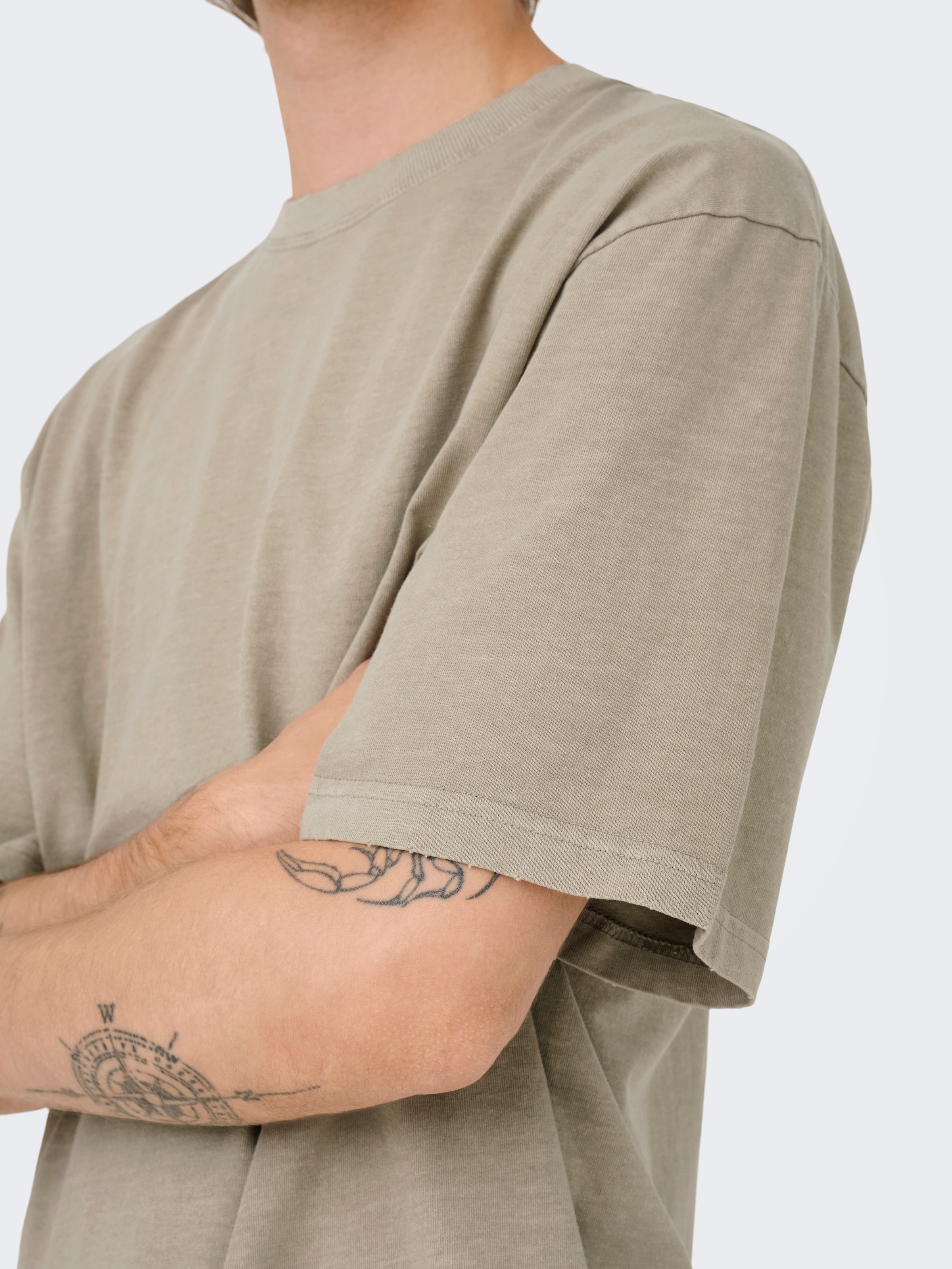 ONLY & SONS Shirt à col rond »ONSDISTRESS RLX SS TEE«