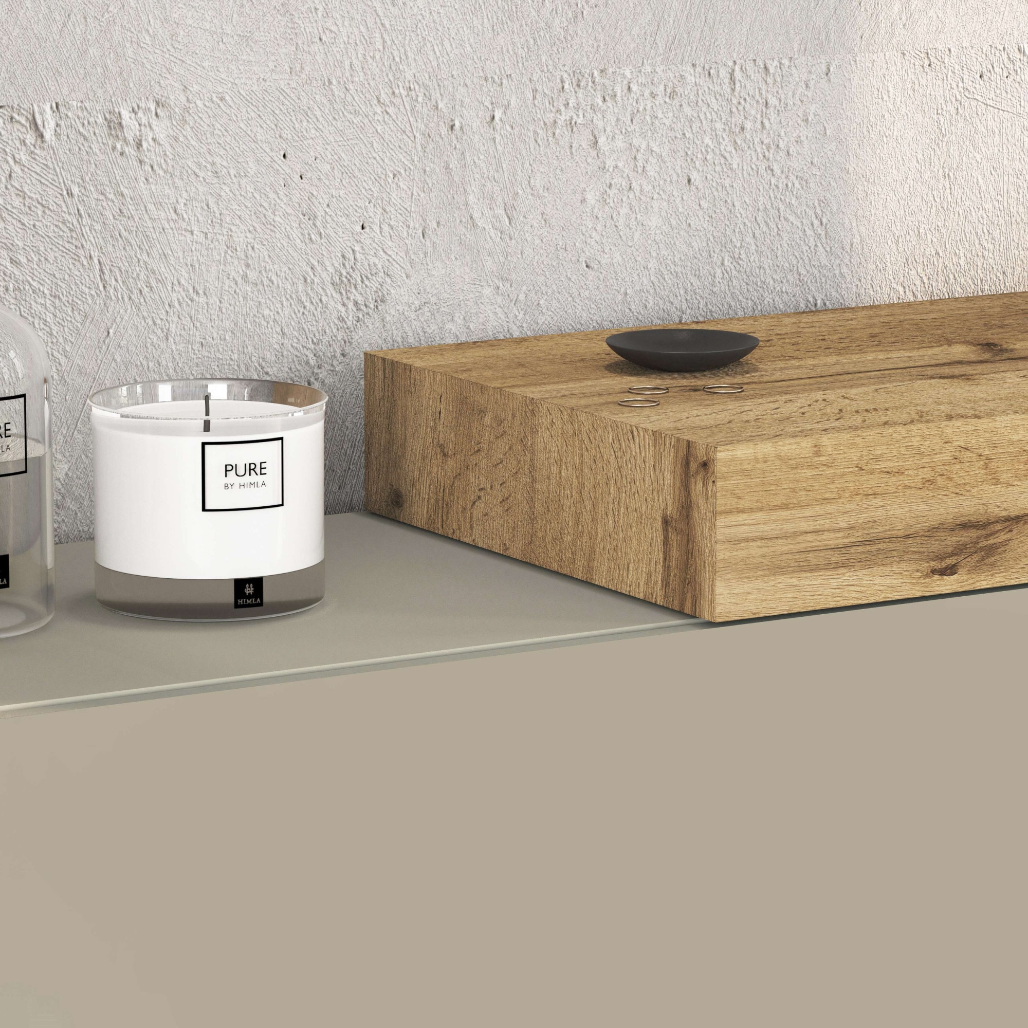 INOSIGN TV-Wand »Chronos TV-Set, Wohnwand – Elemente frei platzierbar, Made in Italy« Set, 3-er set, 3 Stk. tlg.