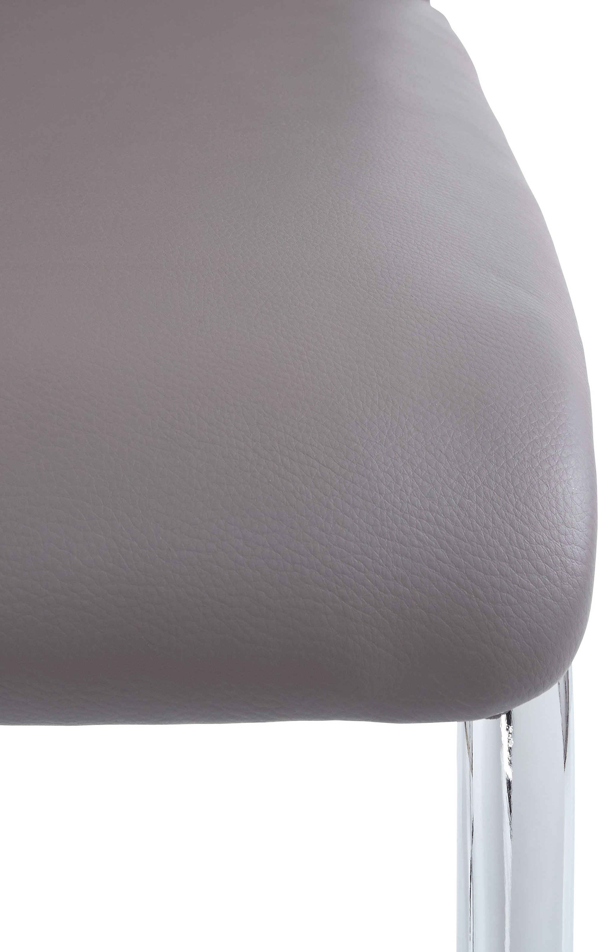 INOSIGN Chaise cantilever »Adora« (Set) 2 cuis(2 oder 4 Stück) Bezug in Kunstleder, verchromtes Metallgestell