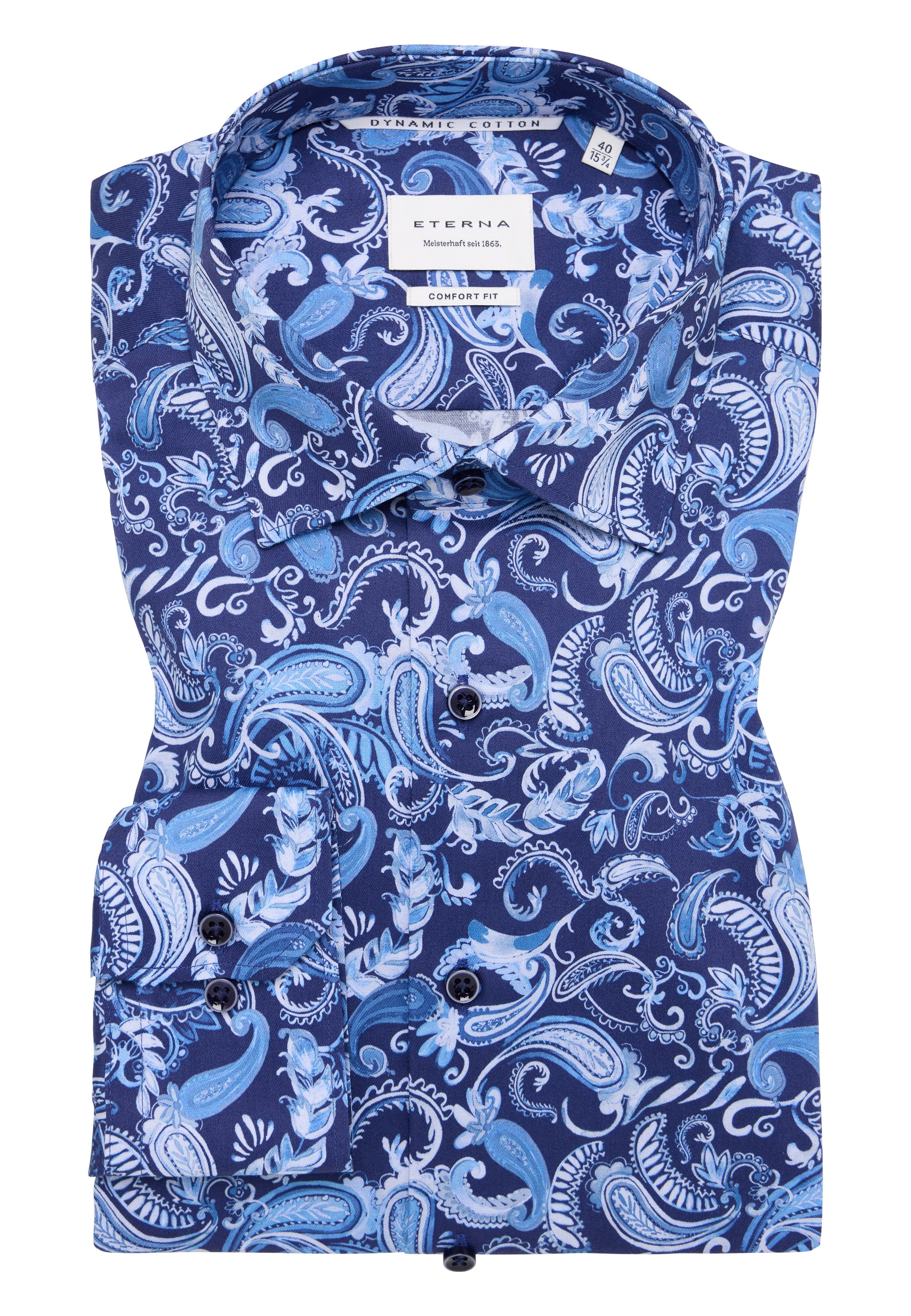 Eterna Chemise à manches longues »COMFORT FIT« NON IRON (bügelfrei)