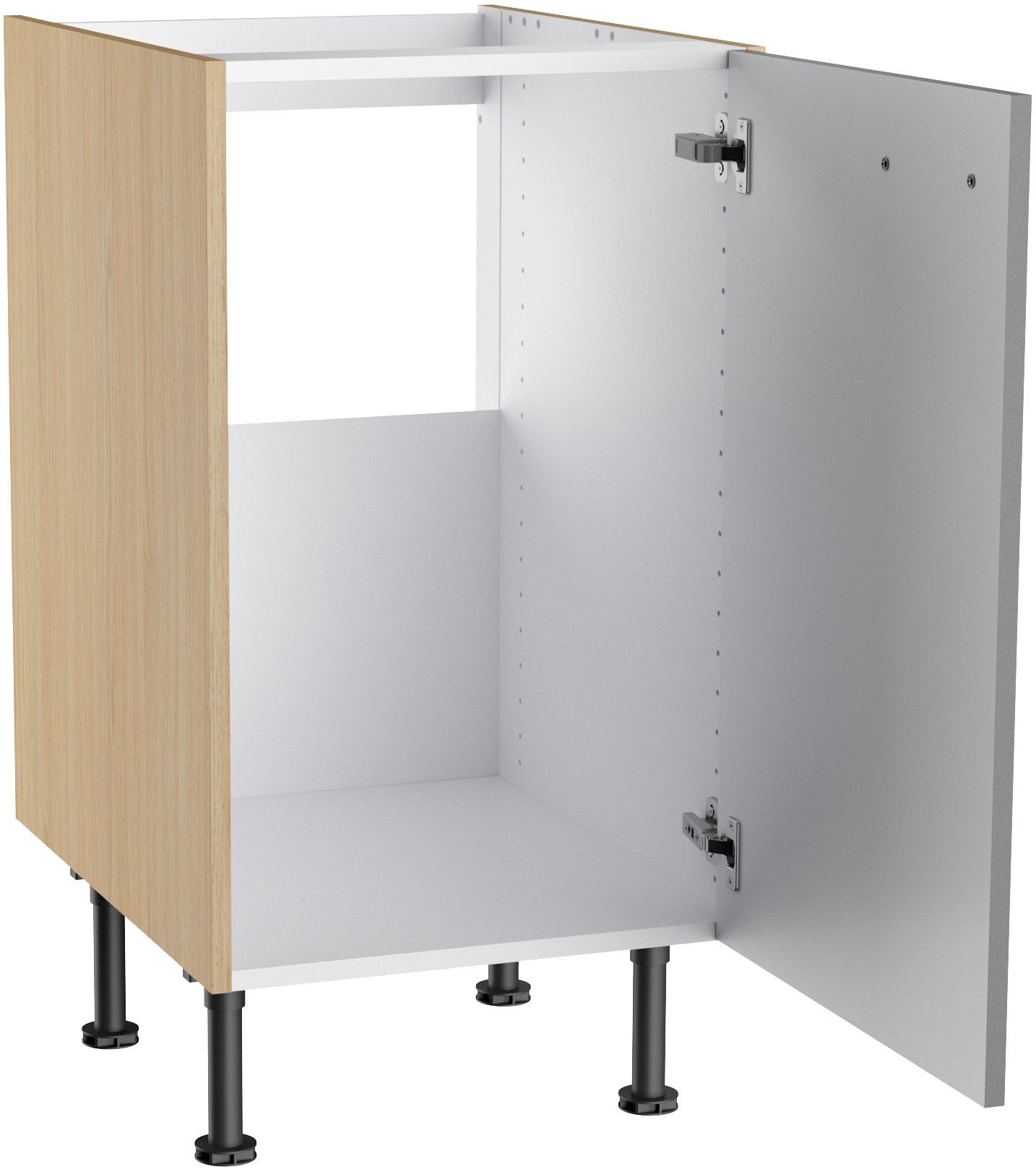 KOCHSTATION Meuble évier »KS-Lucy« Largeur 45 cm, avec 1 porte, pieds réglables en hauteur, Soft-Close