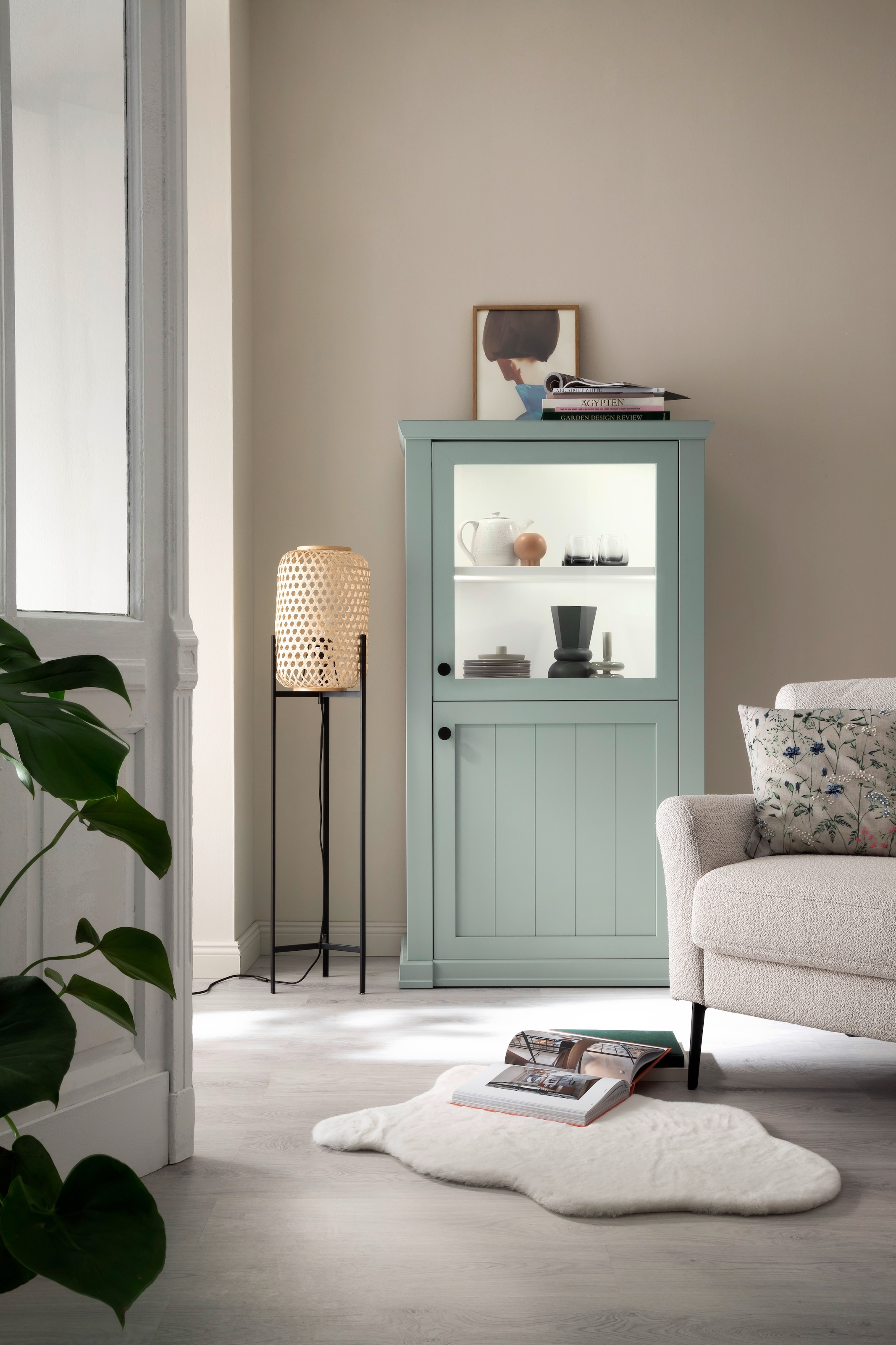 SCHÖNER WOHNEN-Kollektion Tapis en fourrure »Tender« En forme de fourrure 26 mm Höhe weich durch Microfaser, Kaninchenfell Haptik, Kunstfell, waschbar