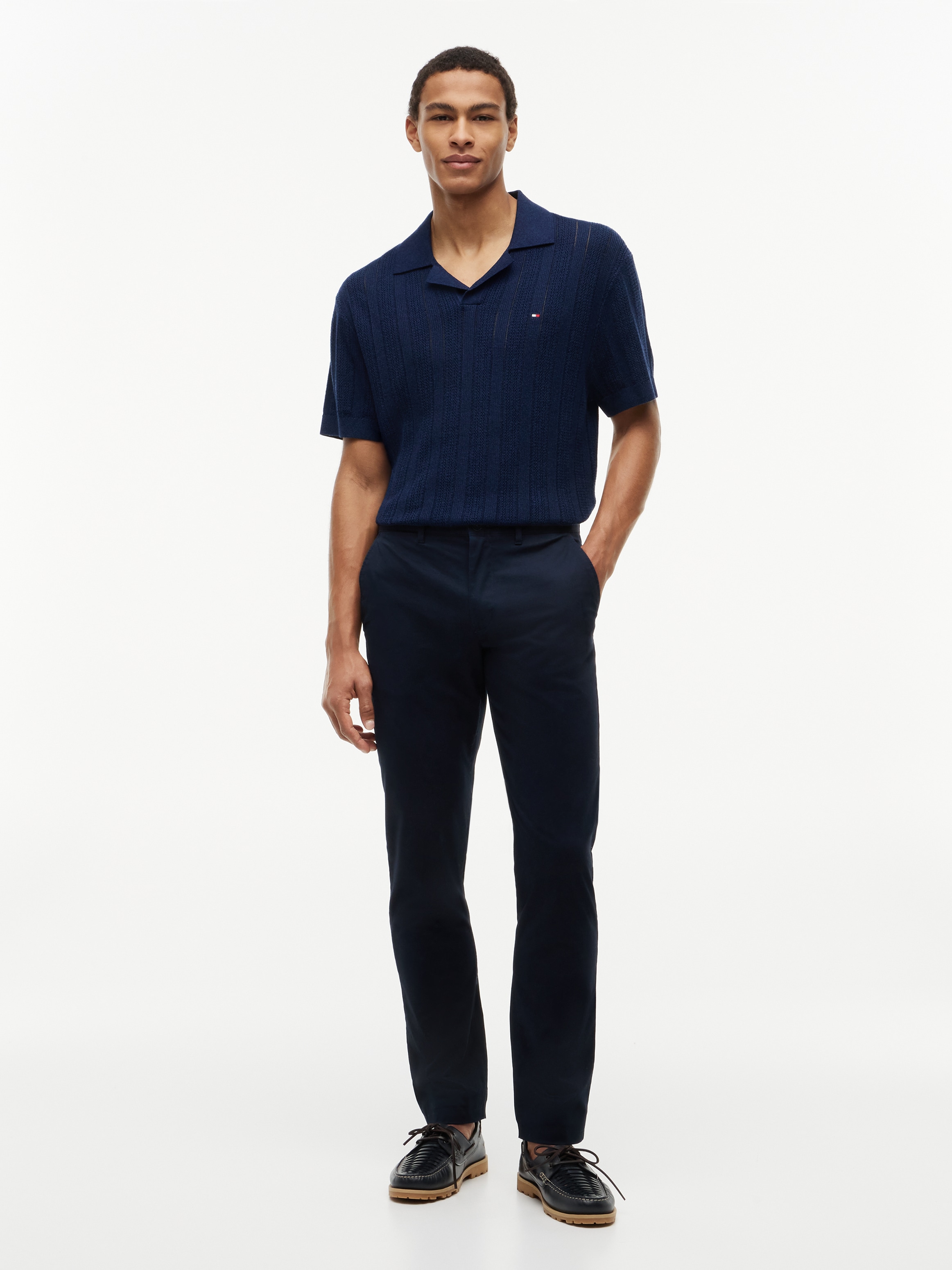 Tommy Hilfiger Chinohose »CORE DENTON ESSENTIAL«  Straight Fit, Baumwolle mit Stretch