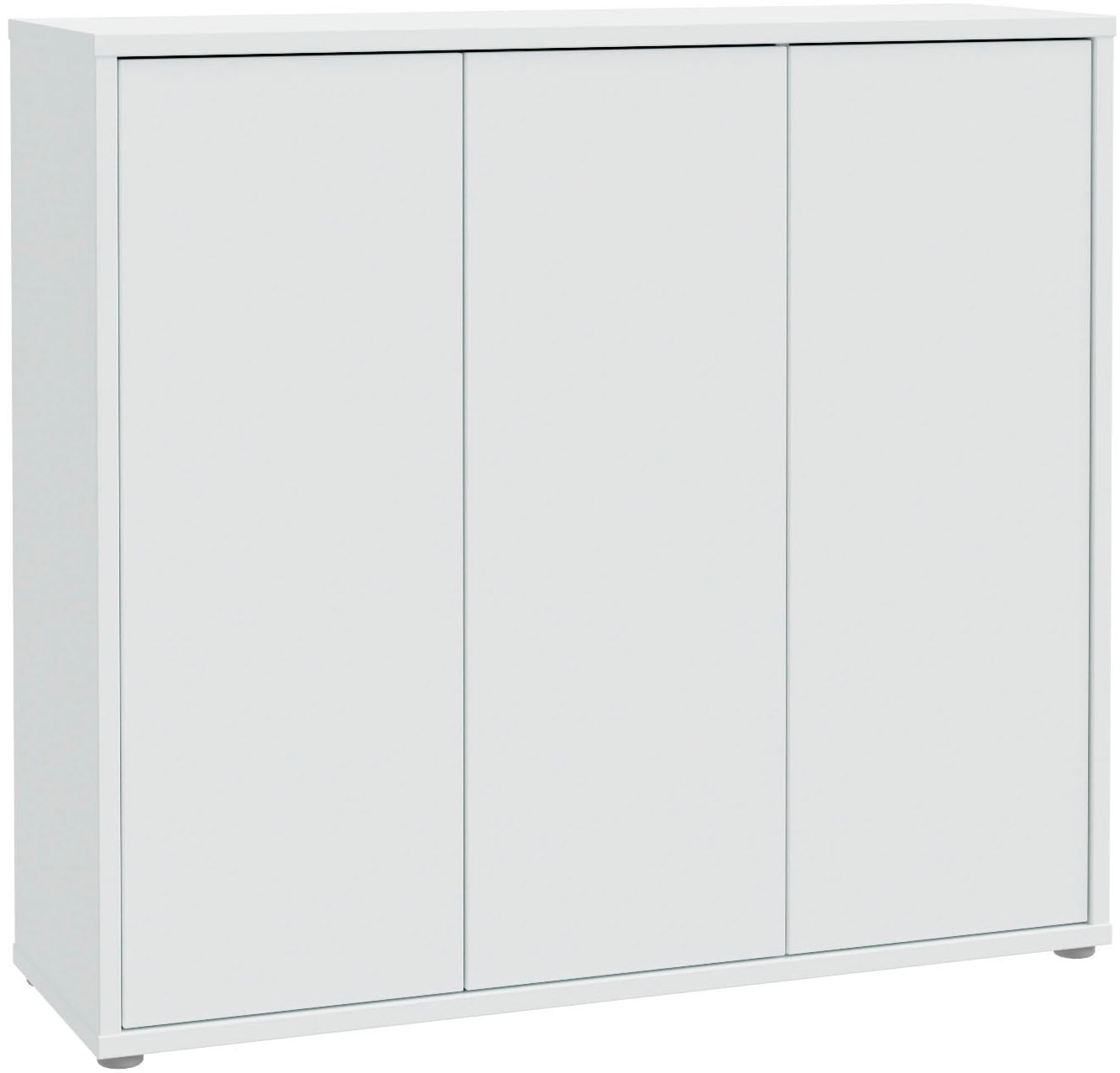 FORTE Schuhschrank »Alice Springs, Schuhschrank, Platz für 20 Paar Schuhe, 3 Türen« B/H/T 109,2/99,1/34,9 cm,  Stauraumschrank, Mehrzweckschrank, grifflose Front, Push to open