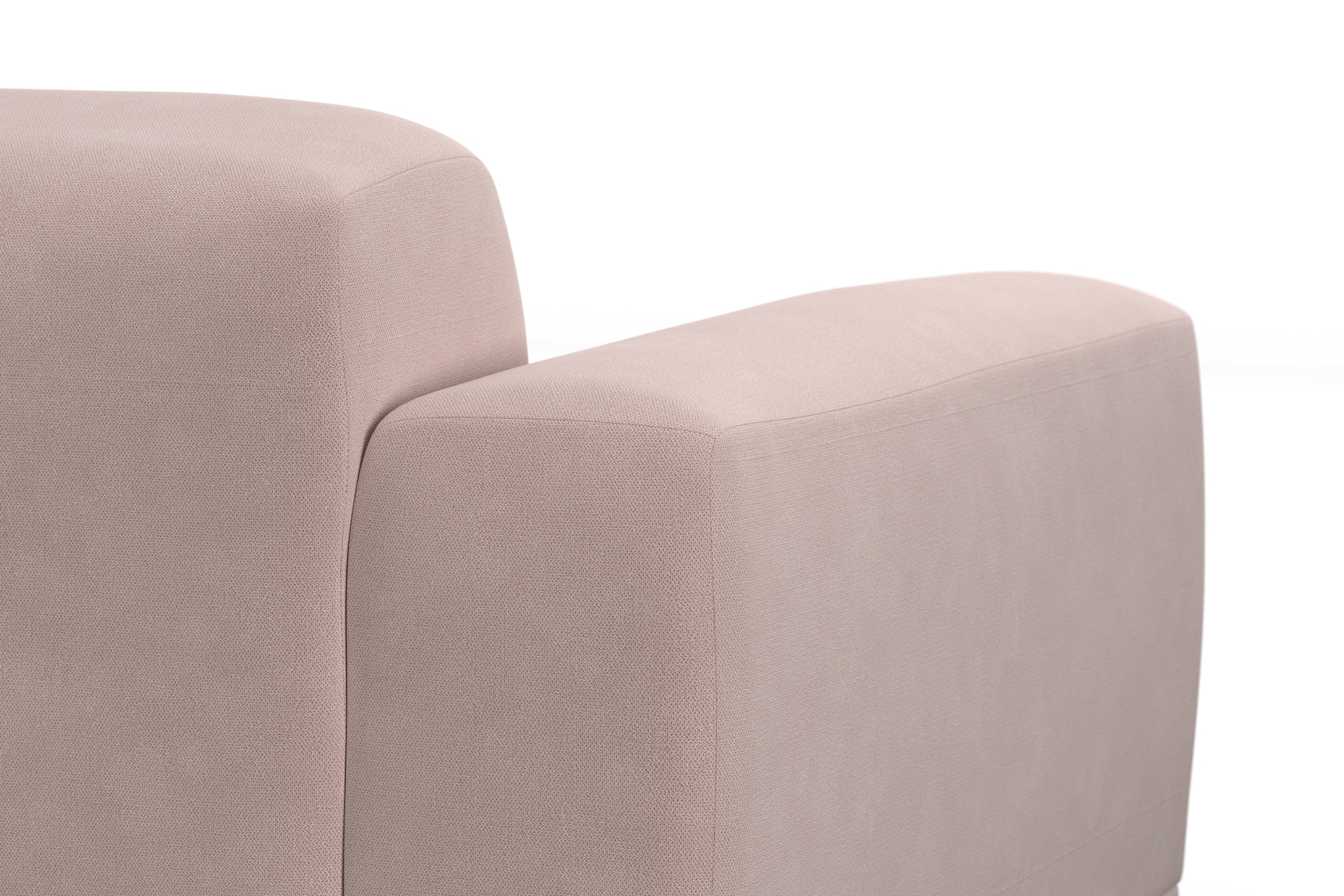 TRENDMANUFAKTUR Canapé d'angle »Braga 255 cm, hochwertiger Kaltschaum, L-Form , Japandi-Stil« Canapé moderne, sofa avec grand confort d’assise, 255/72/160 cm (L/H/P)
