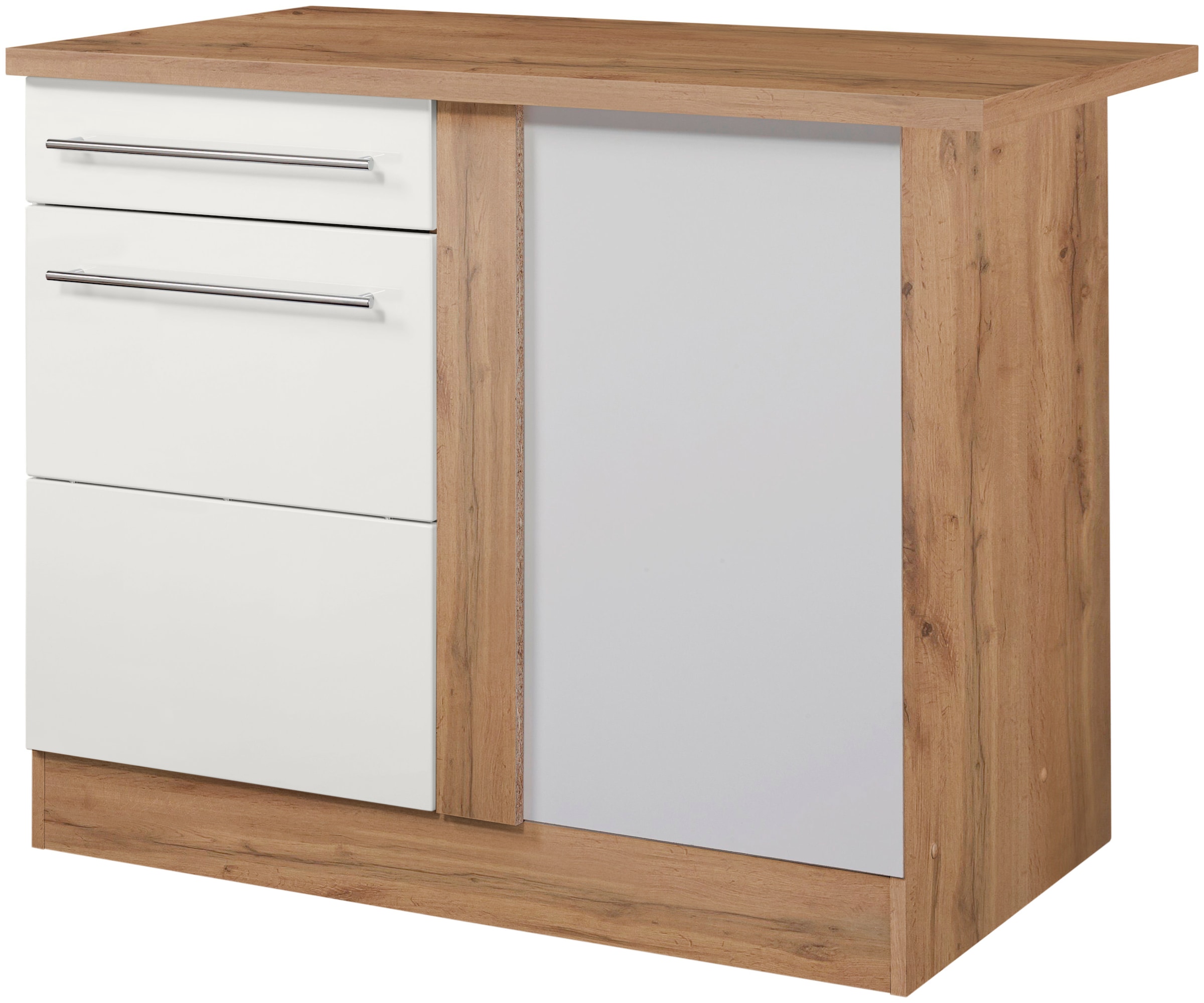 KOCHSTATION Eckunterschrank »KS-Wien« Breite 110 cm