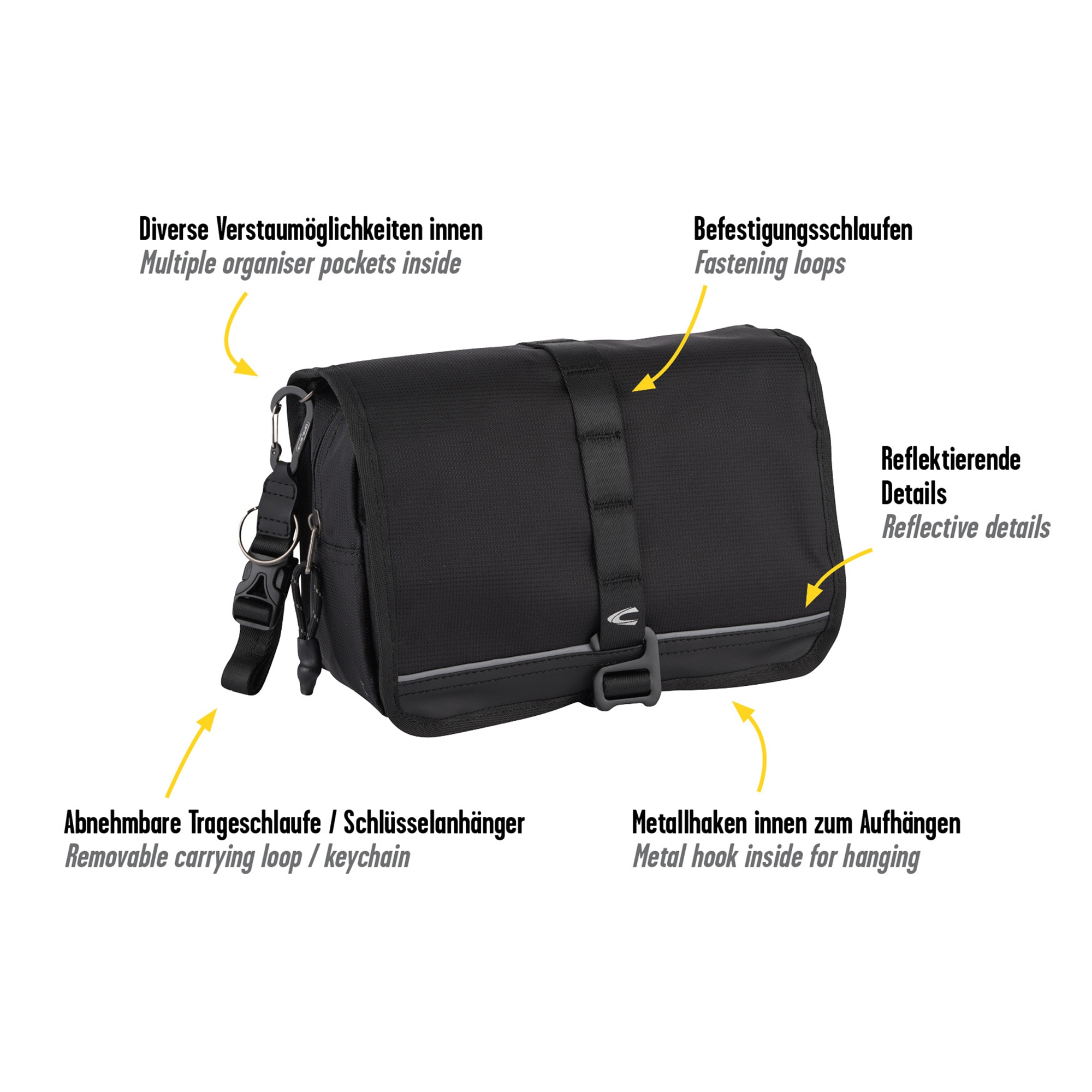 camel active Nécessaire de toilette »Connect« perfekt durchdachtes modulares Reisetaschensortiment in vielen Styles