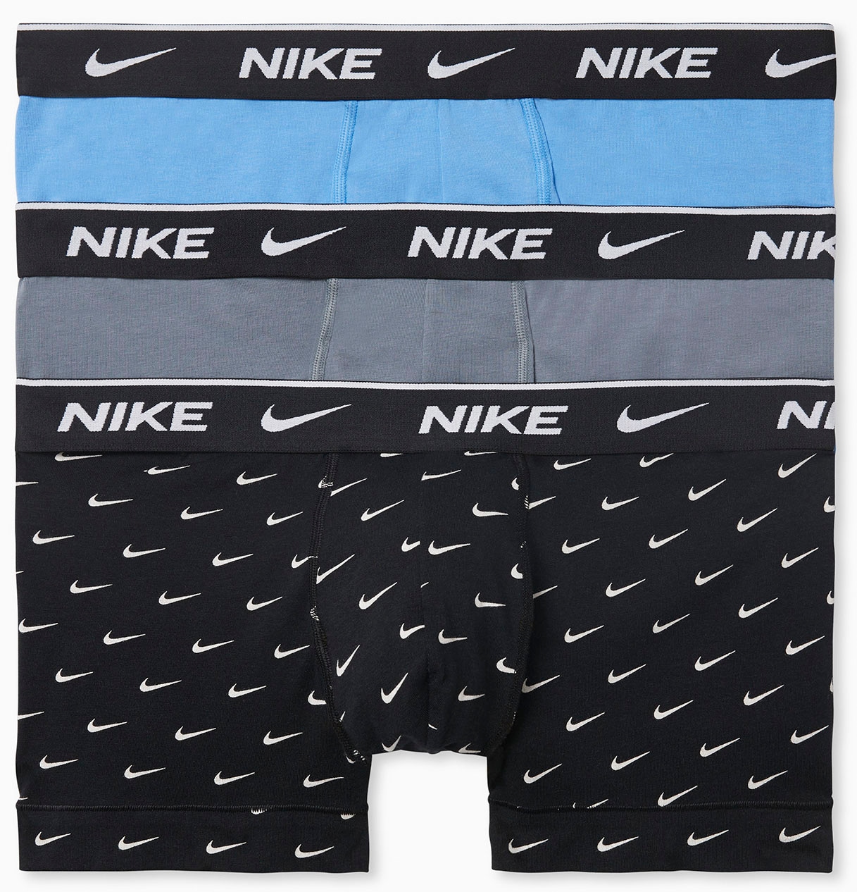 NIKE Underwear Tronc »TRUNK 3PK« Packung, 3er, 3 cuis mit Logo-Elastikbund