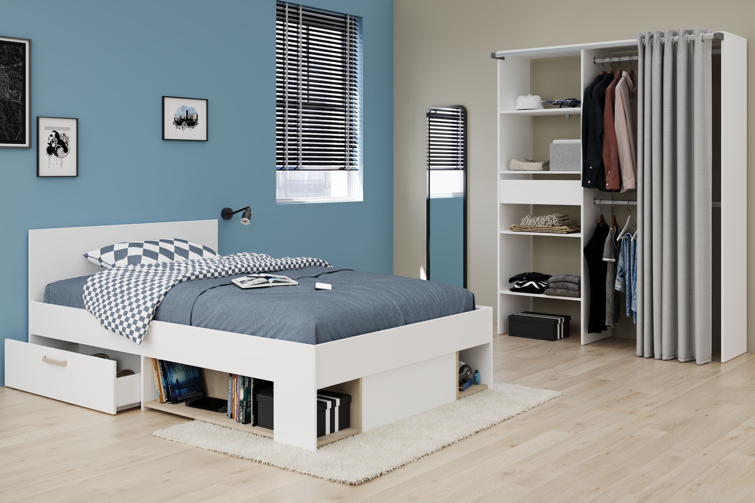 Parisot Jugendzimmer-Set »Parisot Achille 22« Set, 2 tlg.