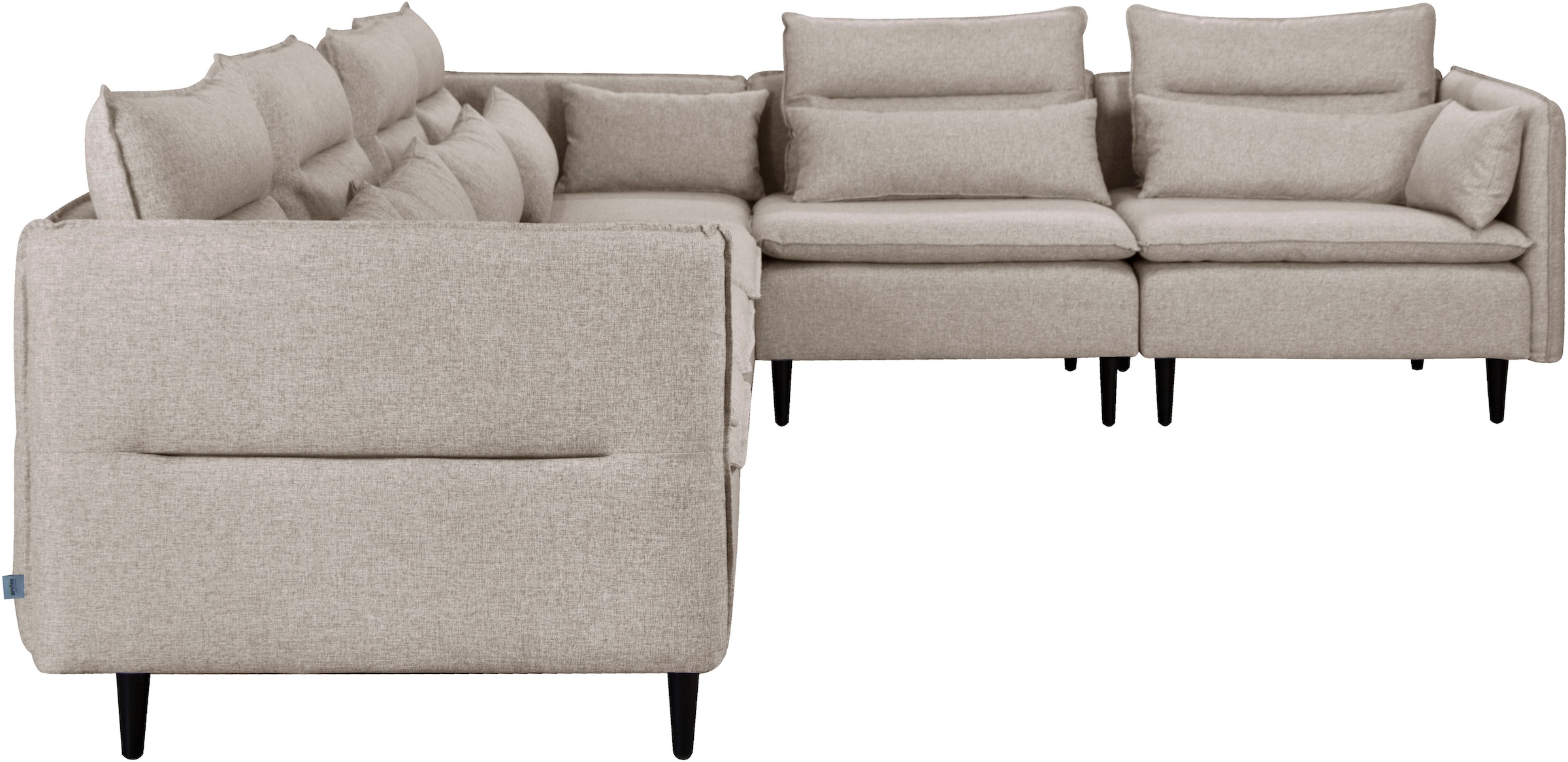 andas Ecksofa »ALVIK L-Form« zusammengesetzt aus Modulen, erweiterbar mit Modulen der Serie