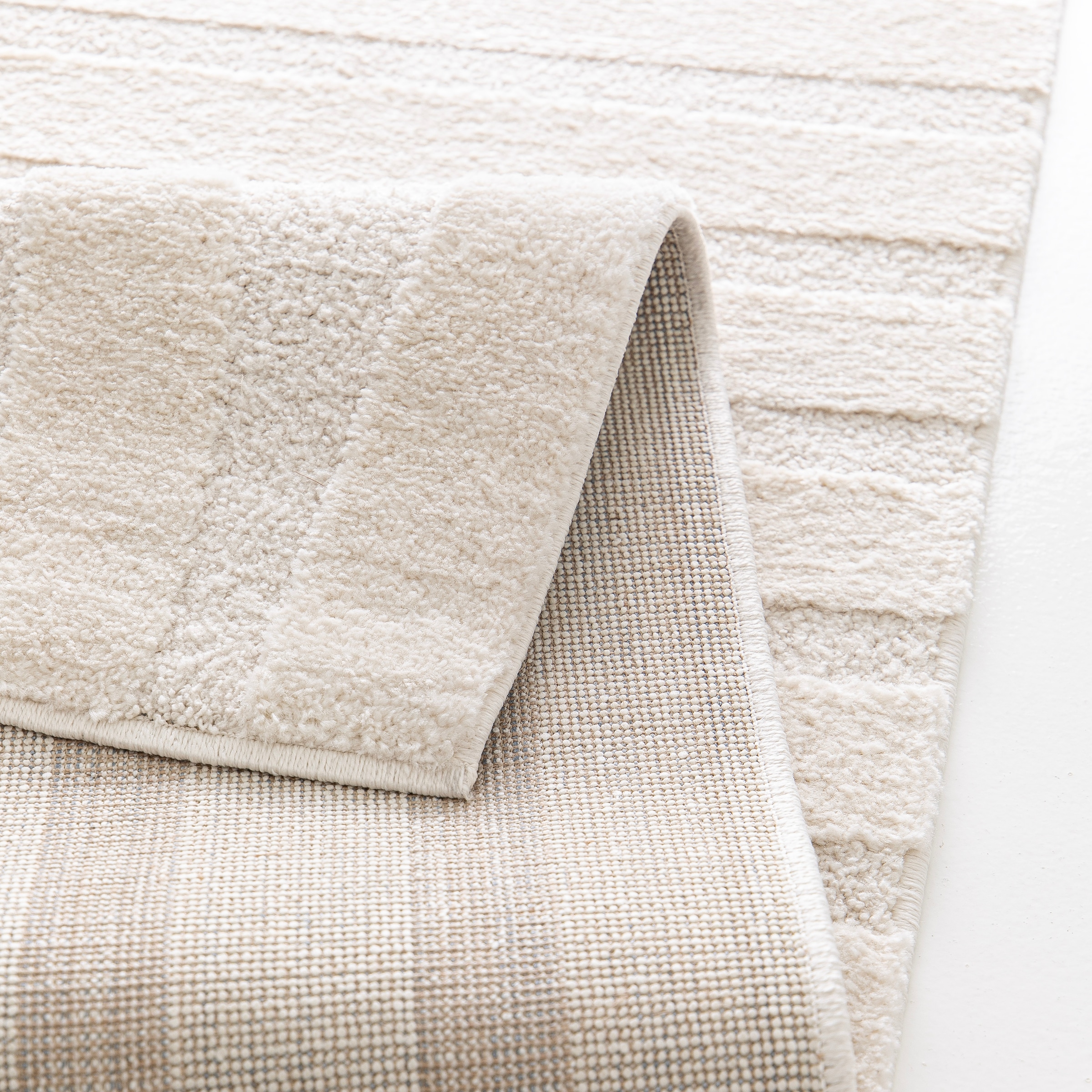 GOODproduct Teppich »Rubi, Supersoft, 3D- Design, weiche Haptik« rechteckig 9 mm Höhe softer Kurzflor, pflegeleicht, Wohnzimmer, Esszimmer, Schlafzimmer