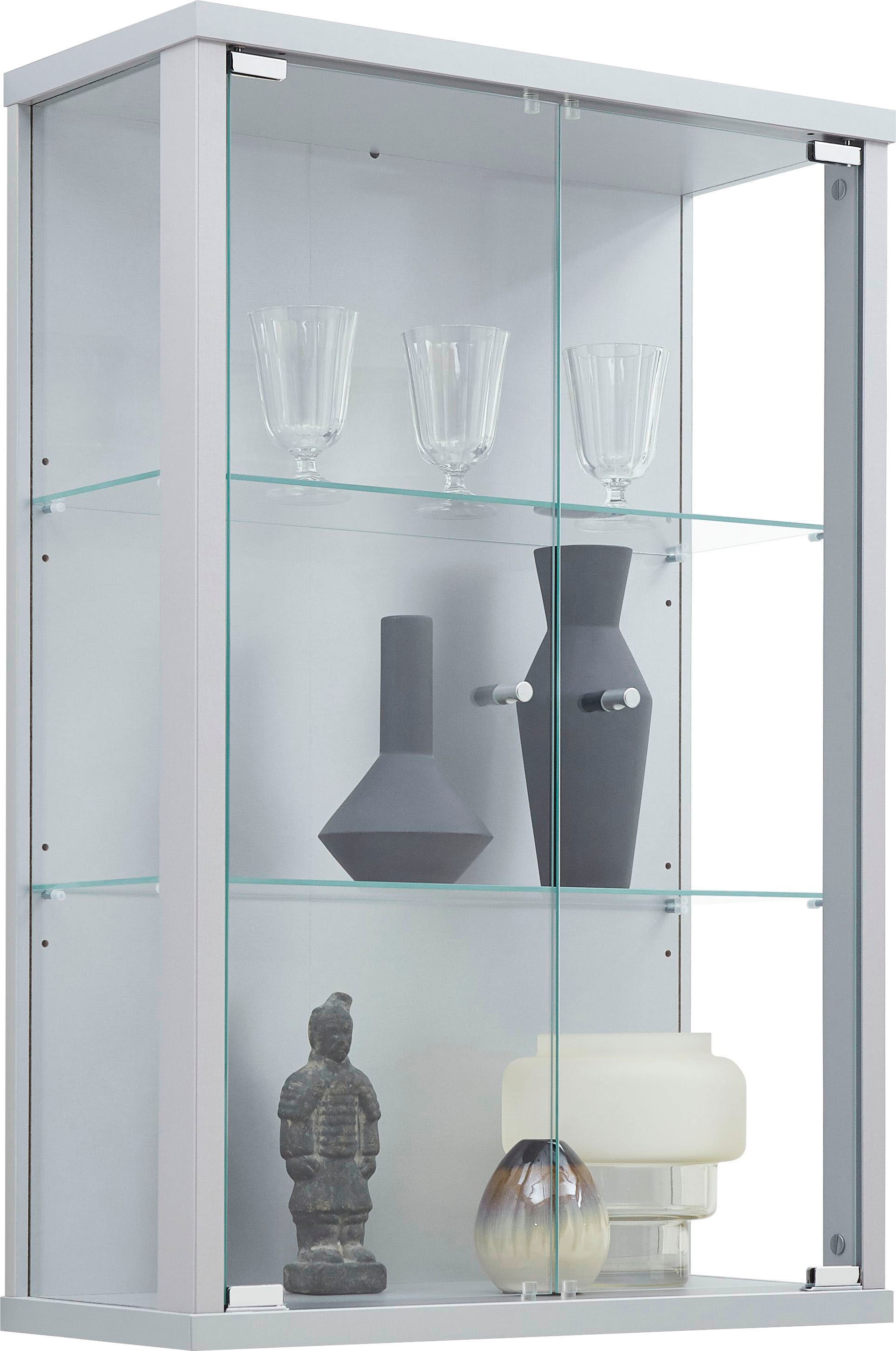 fif möbel Vitrine »OPTIMA« Hängevitrine/Glasvitrine 2x Glastür,perfekt für Sammler,Sammlervitrine