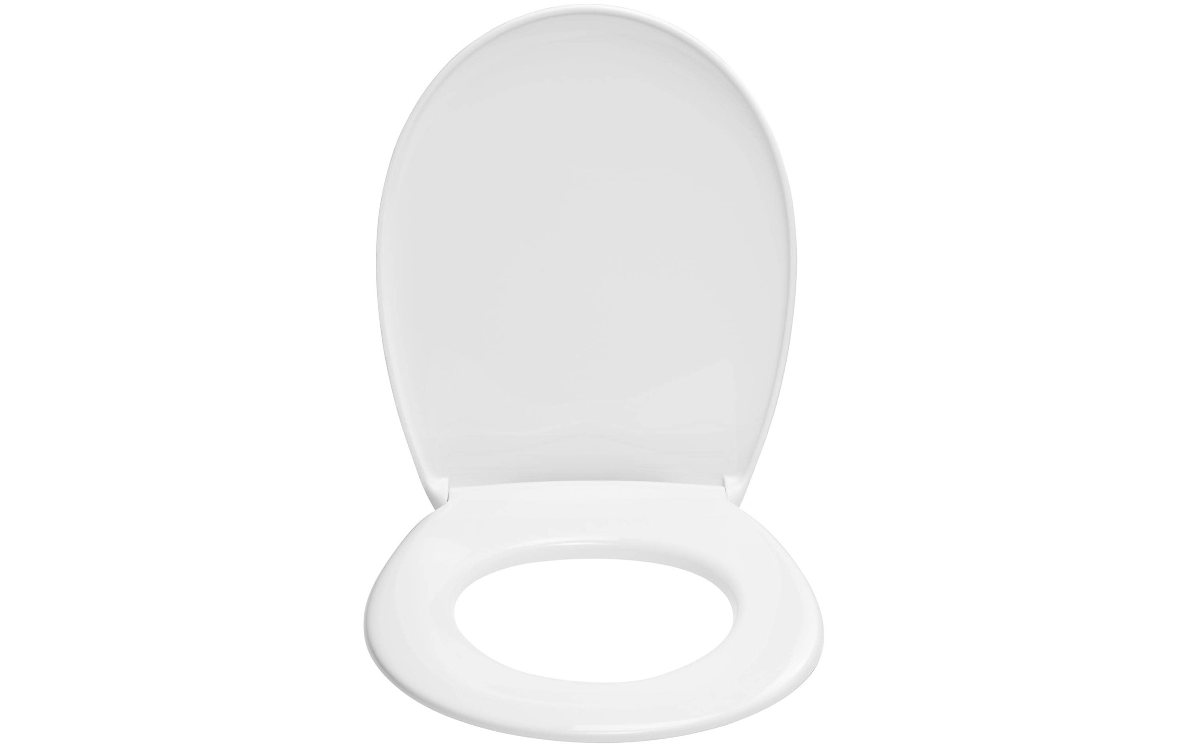 diaqua® Siège de WC »Perca mit Absenkautomatik, Weiss«