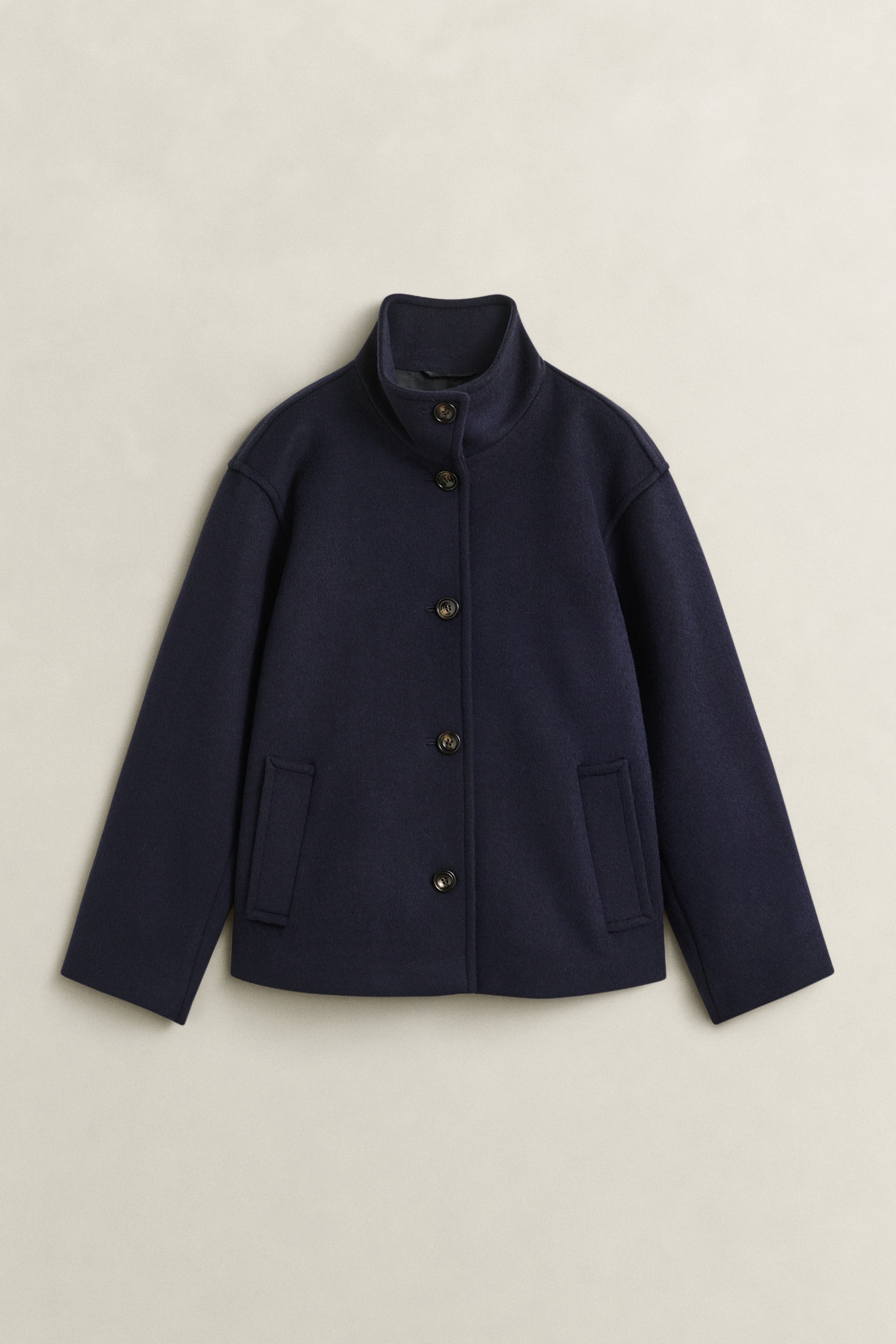 Gant Wolljacke »WOOL BLEND« mit Kaschmir-Anteil, relaxed fit