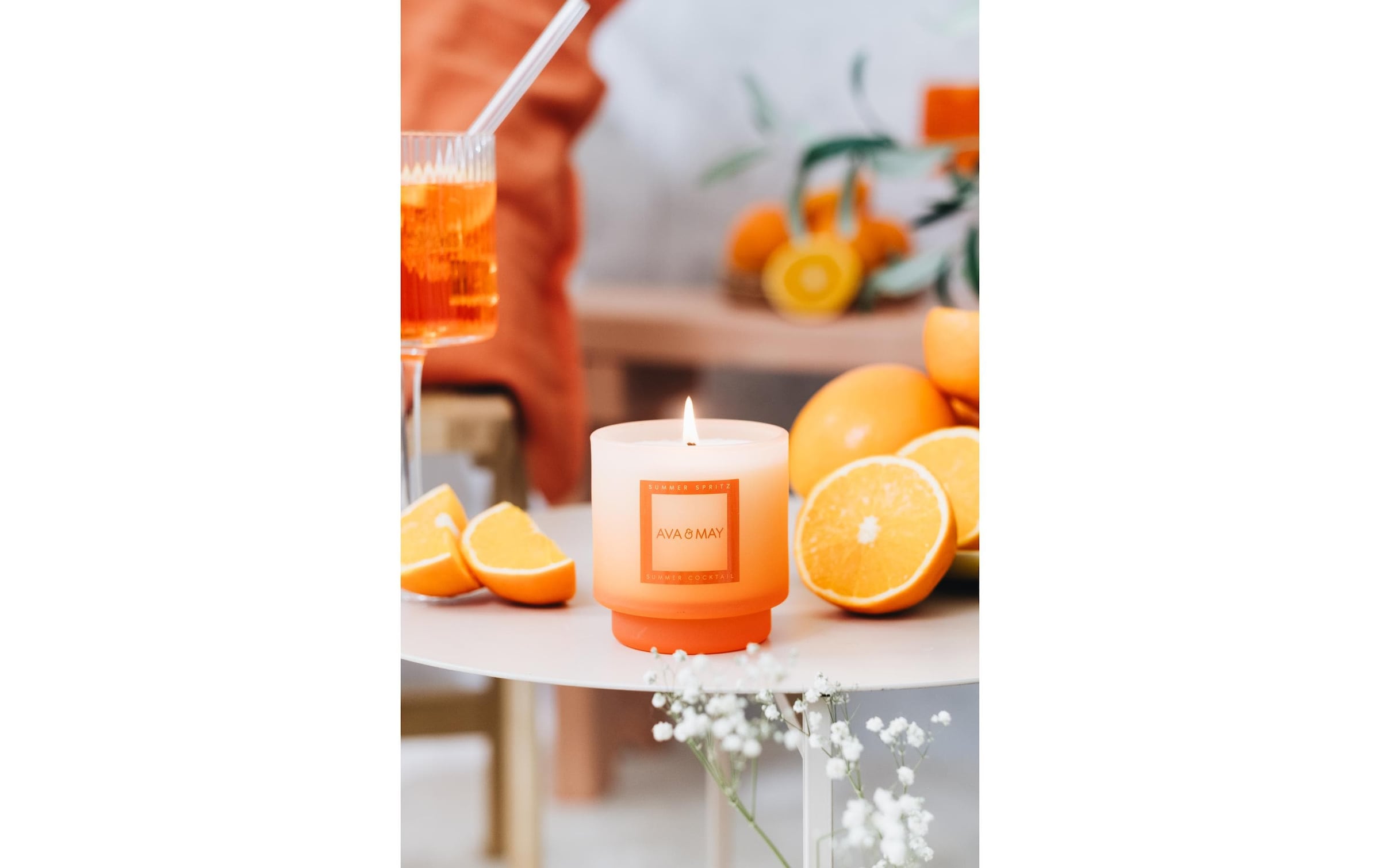 AVA & MAY Duftkerze »Summer Spritz 200 g«
