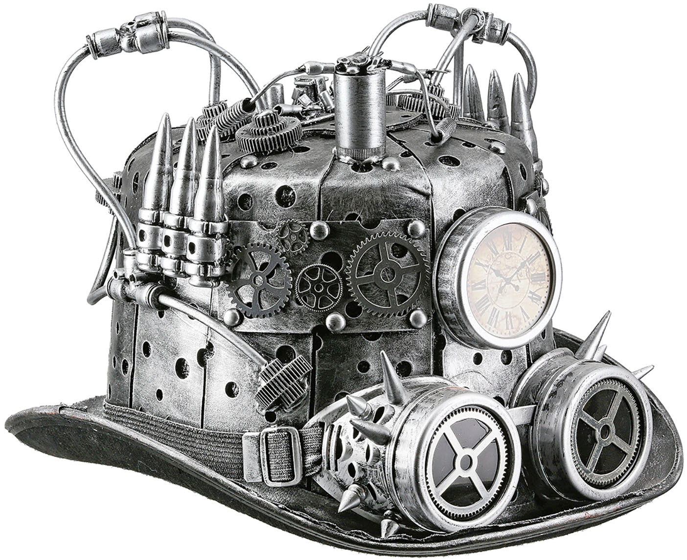 Casablanca by Gilde Dekoobjekt »Hut Steampunk, silberfarben«
