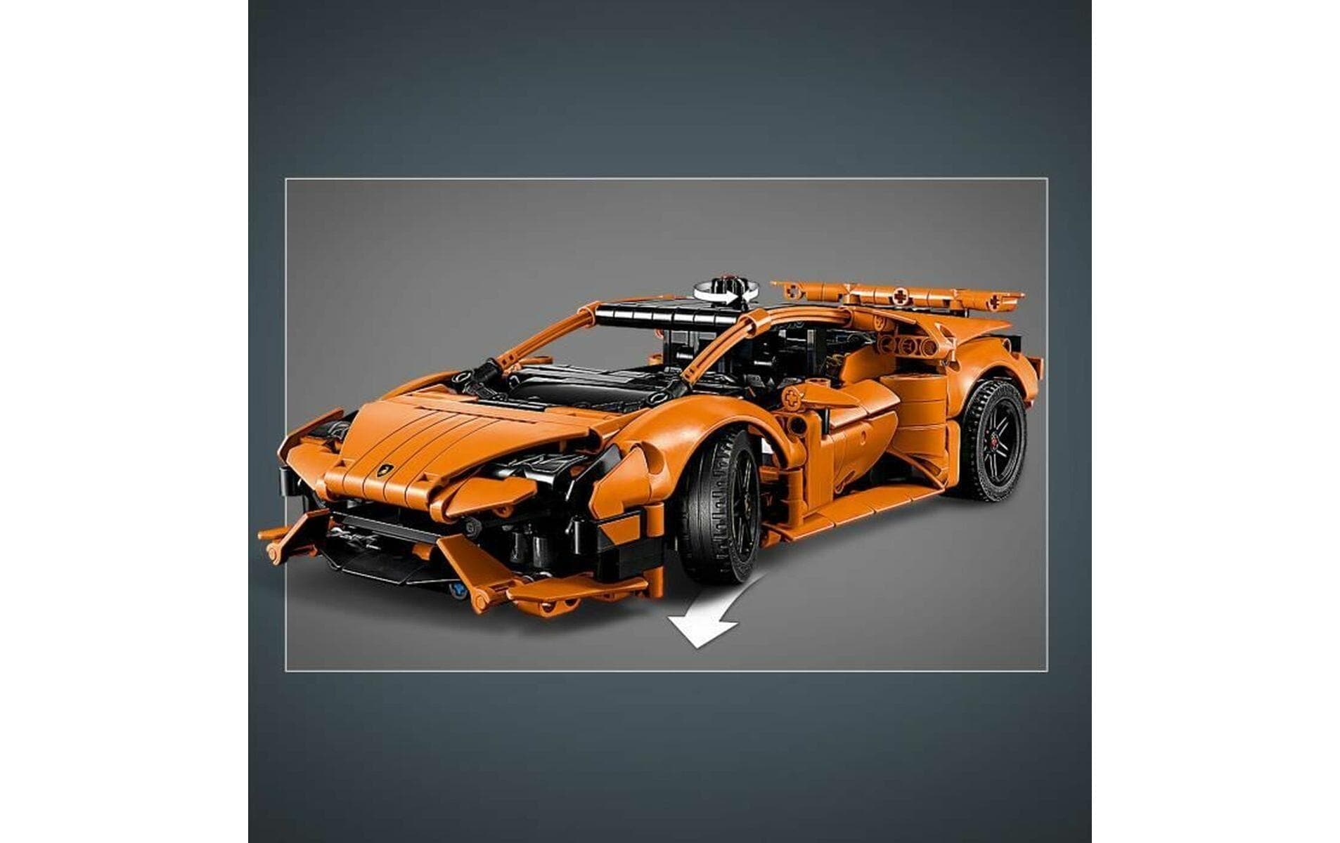 LEGO® Konstruktionsspielsteine »Lamborghini Huracán Tecnica Orange (42196), LEGO Technic« Exklusives Set; Made in Europe