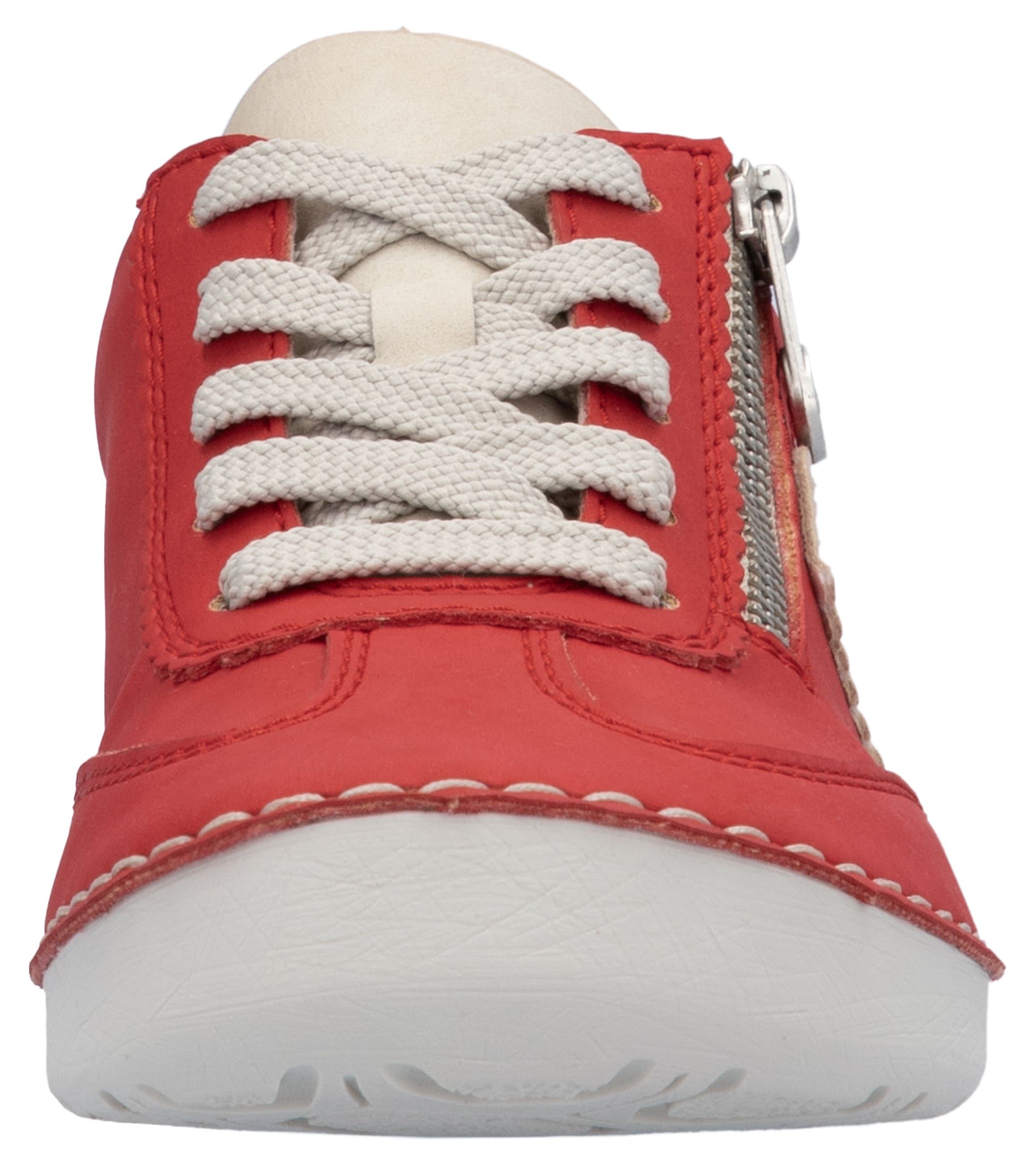 Rieker Sneaker  , Halbschuh, Freizeitschuh, Schnürschuh mit Reissverschluss