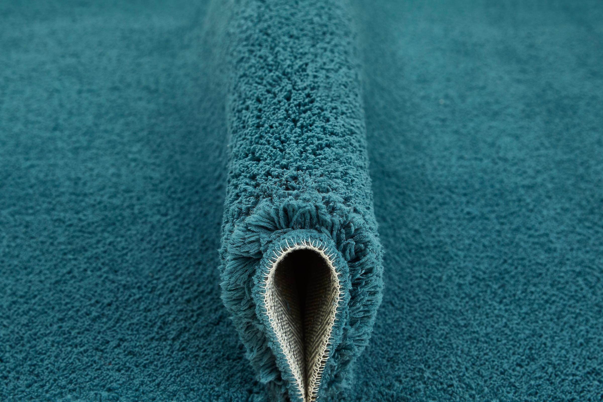 my home Teppich »Santos« rechteckig 27 mm Höhe Uni-Farben, sehr weicher Flor, fusswarm