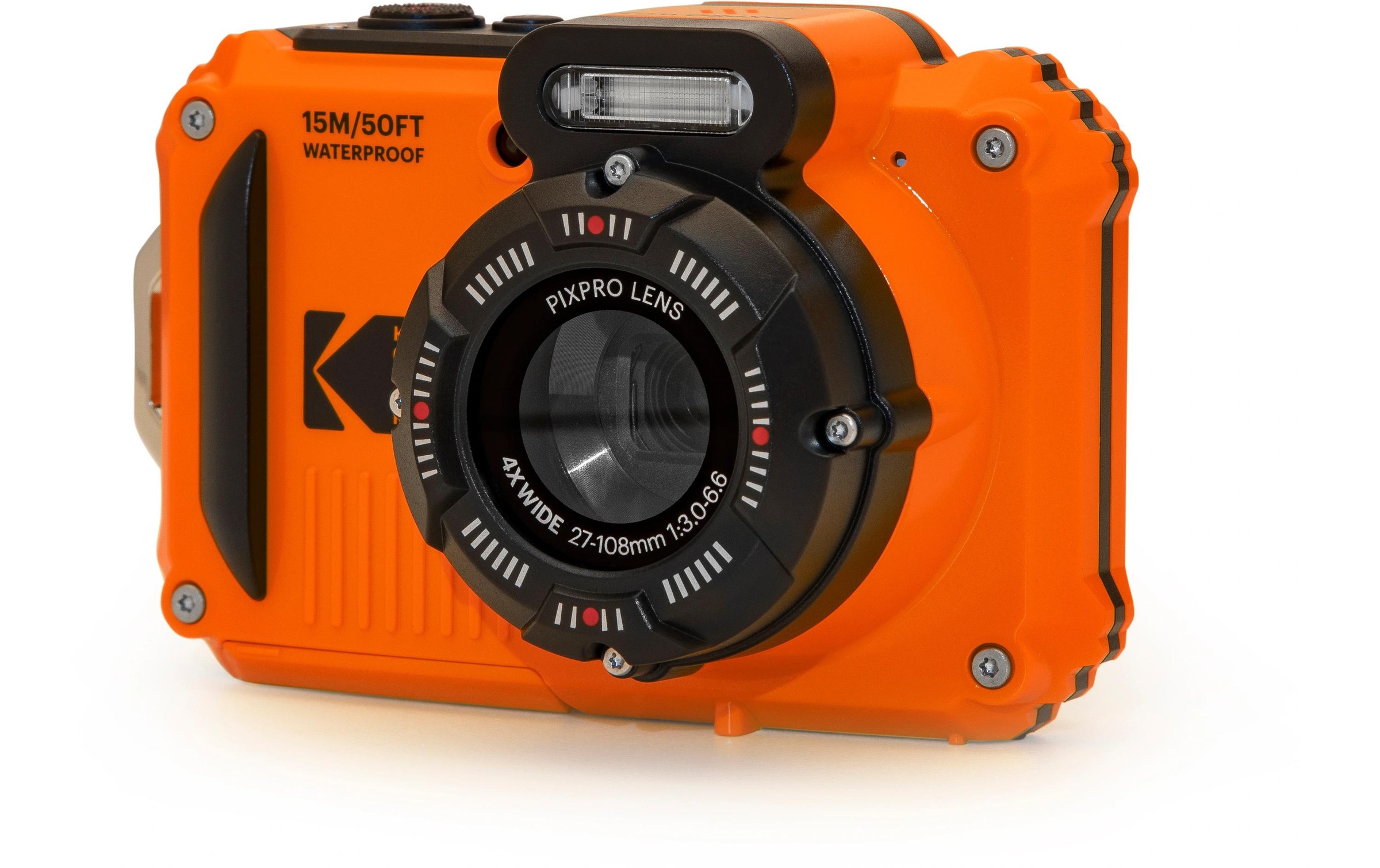 Kodak Appareil photo compact »PixPro WPZ2 Kit« , 16,35 , 4 fach fach x opt. Zoom