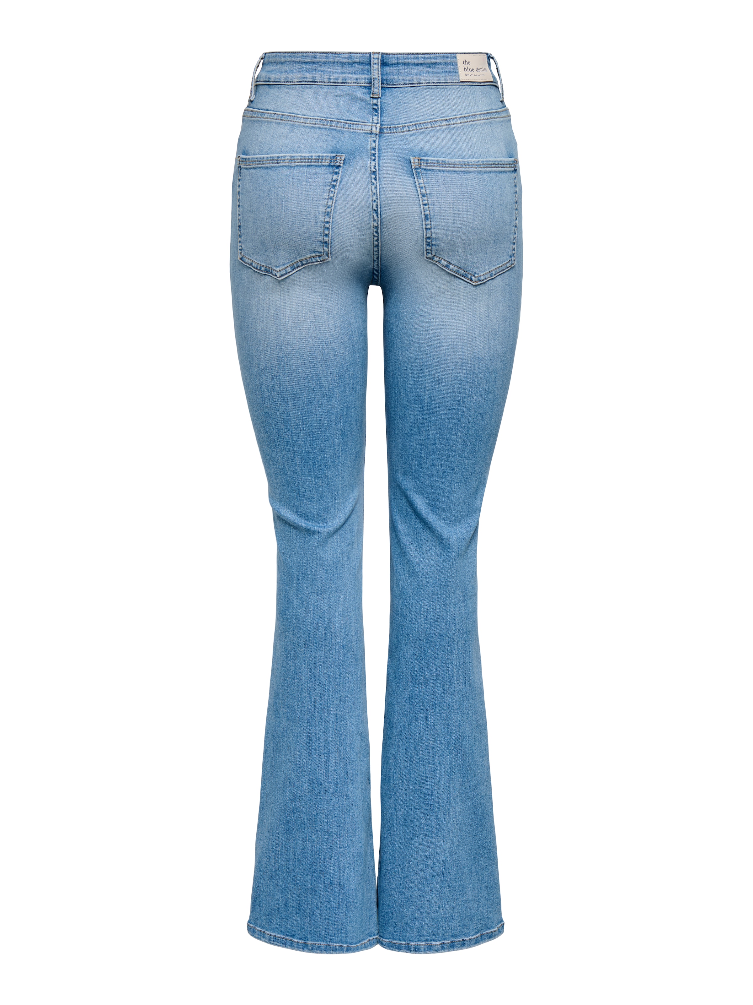 ONLY Jeans bootcut »ONLRAYNA HW SLM FLARED DNM REA281« mélange de coton, taille haute