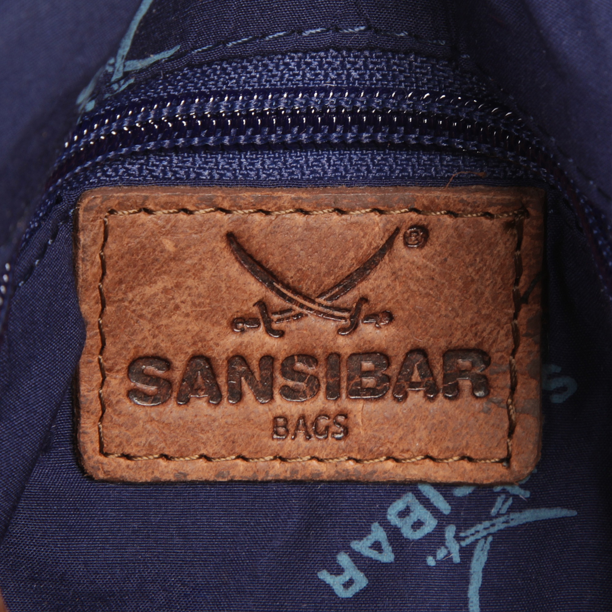 Sansibar Gürteltasche echt Leder