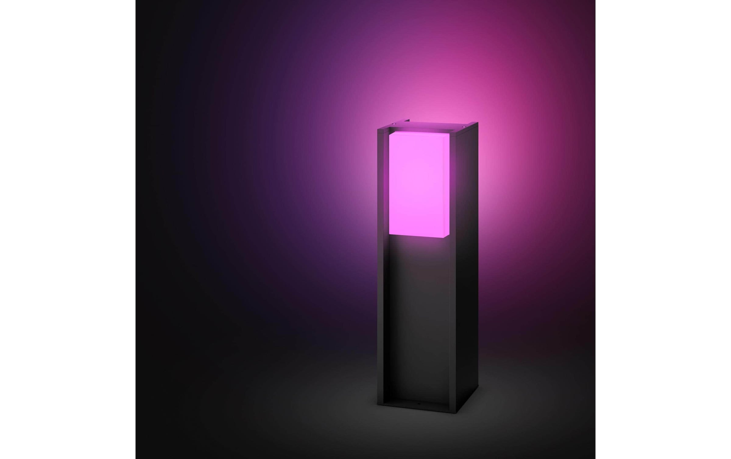 Philips Hue Lampe de socle »Philips Hue Gartenlicht Turaco 1100 lm « RVB | blanc chaud - blanc froid