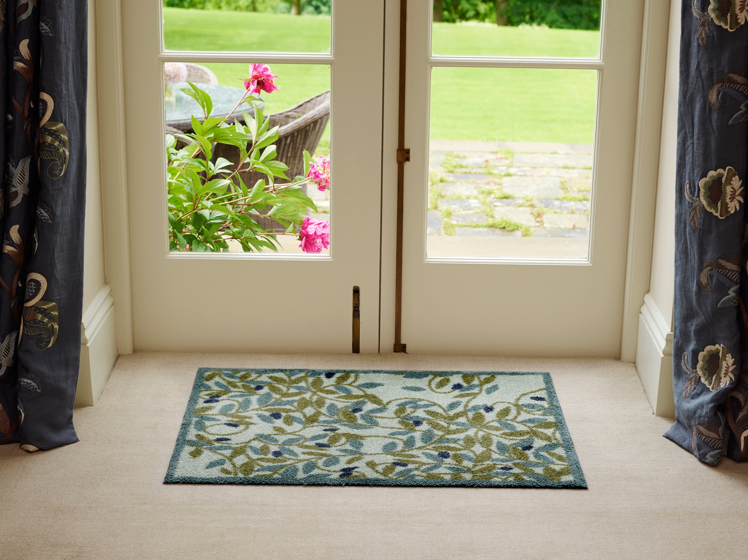 Turtle Mat Tapis de sol »Olive« Rectangulaire 9 mm Höhe