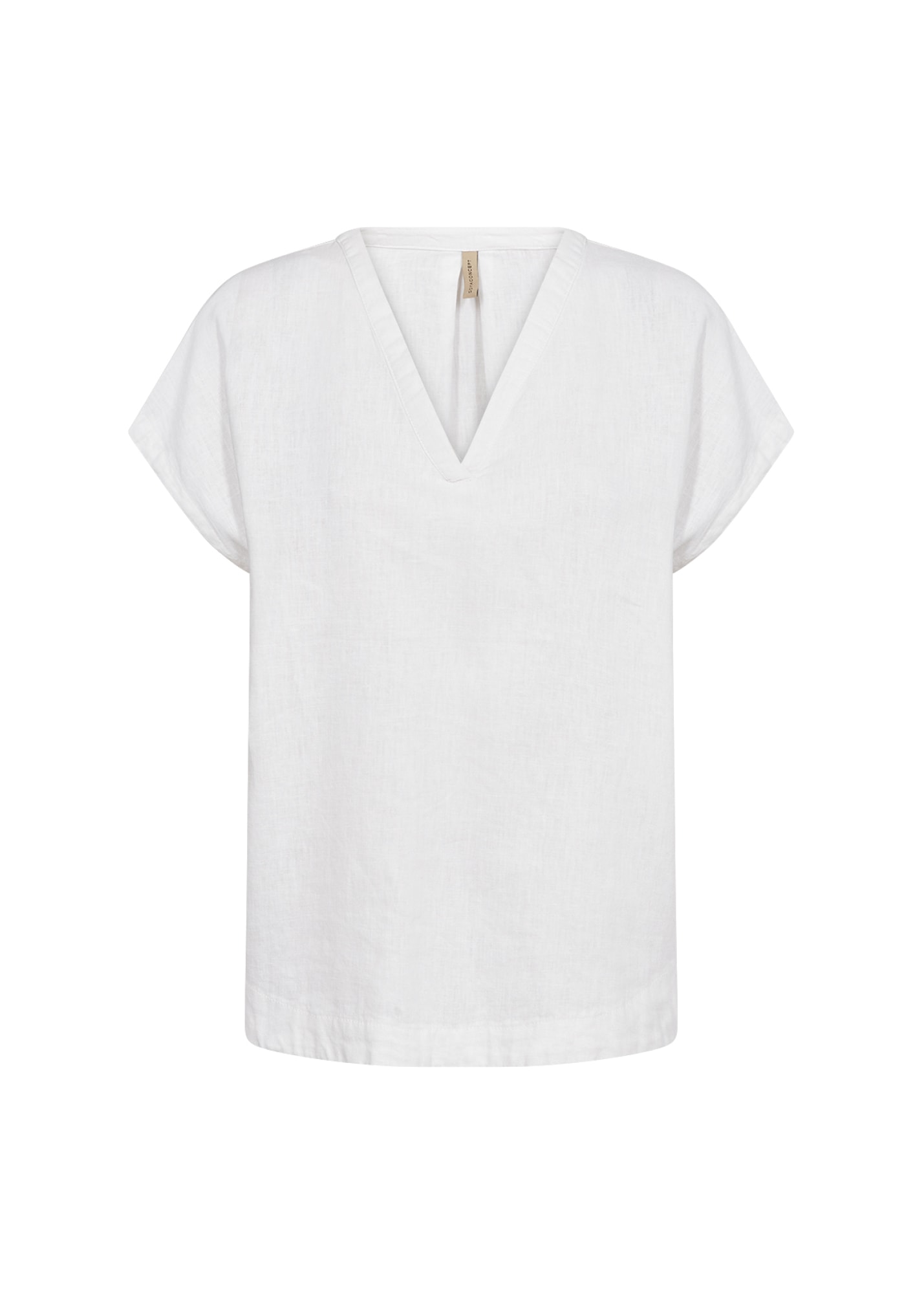 soyaconcept Blouse à manches courtes »SC-INA 51« mélange viscose avec lin