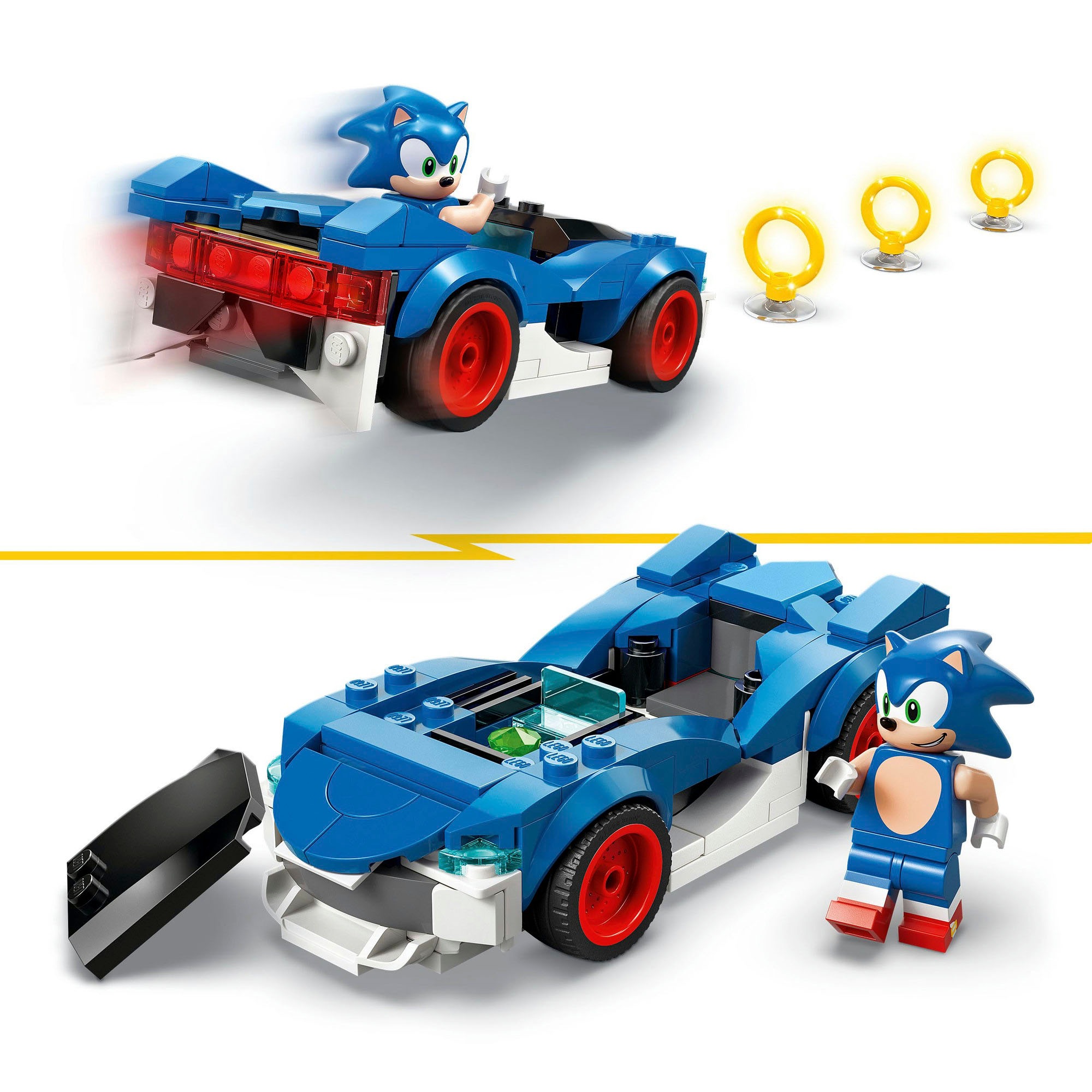 LEGO® Pions de construction »Sonic: Speedster Lightning (77117), LEGO Sonic«