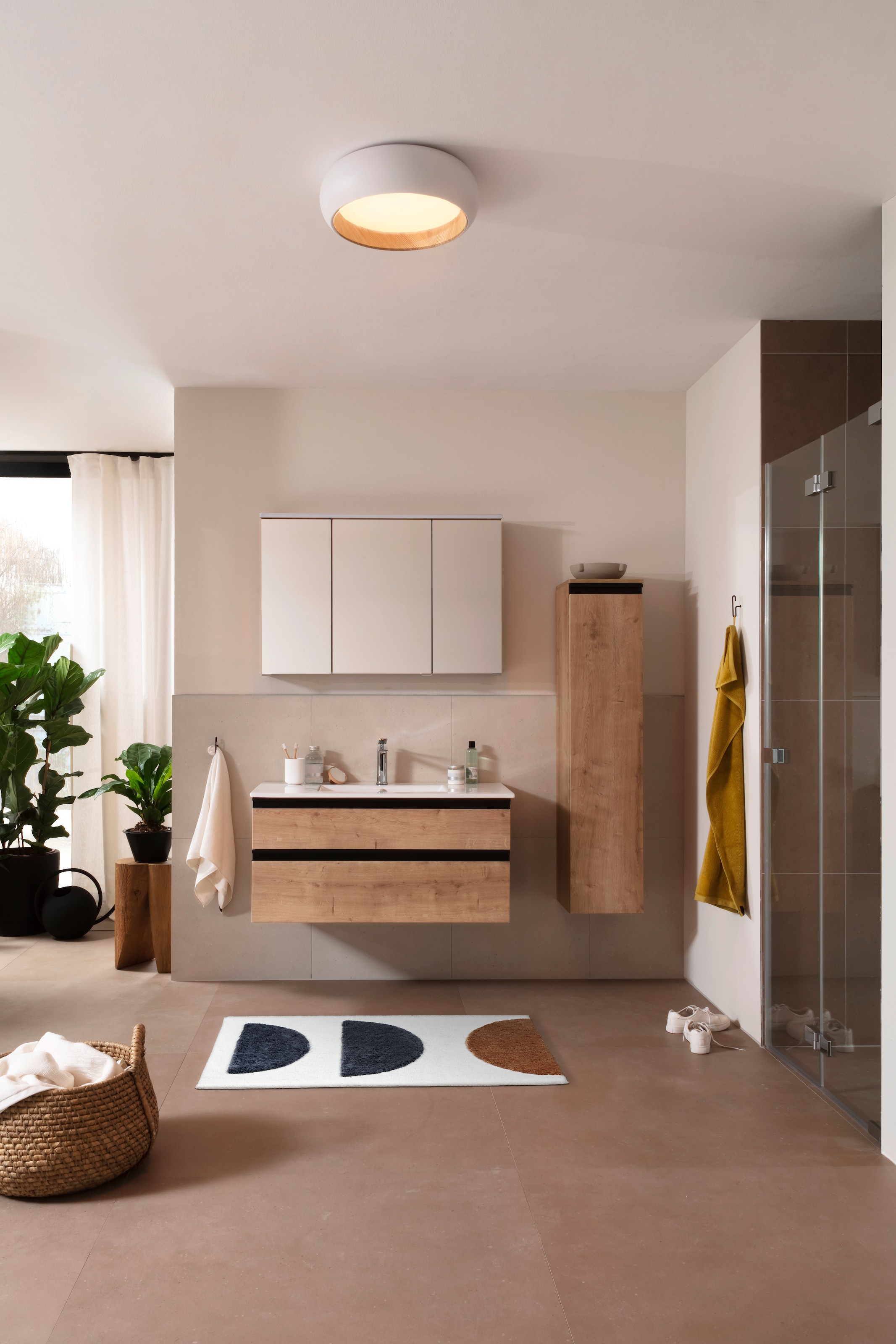 SCHÖNER WOHNEN-Kollektion Badematte »Barbados 234« Höhe 17 mm fussbodenheizungsgeeignet kuschelweicher Badezimmerteppich, waschbar