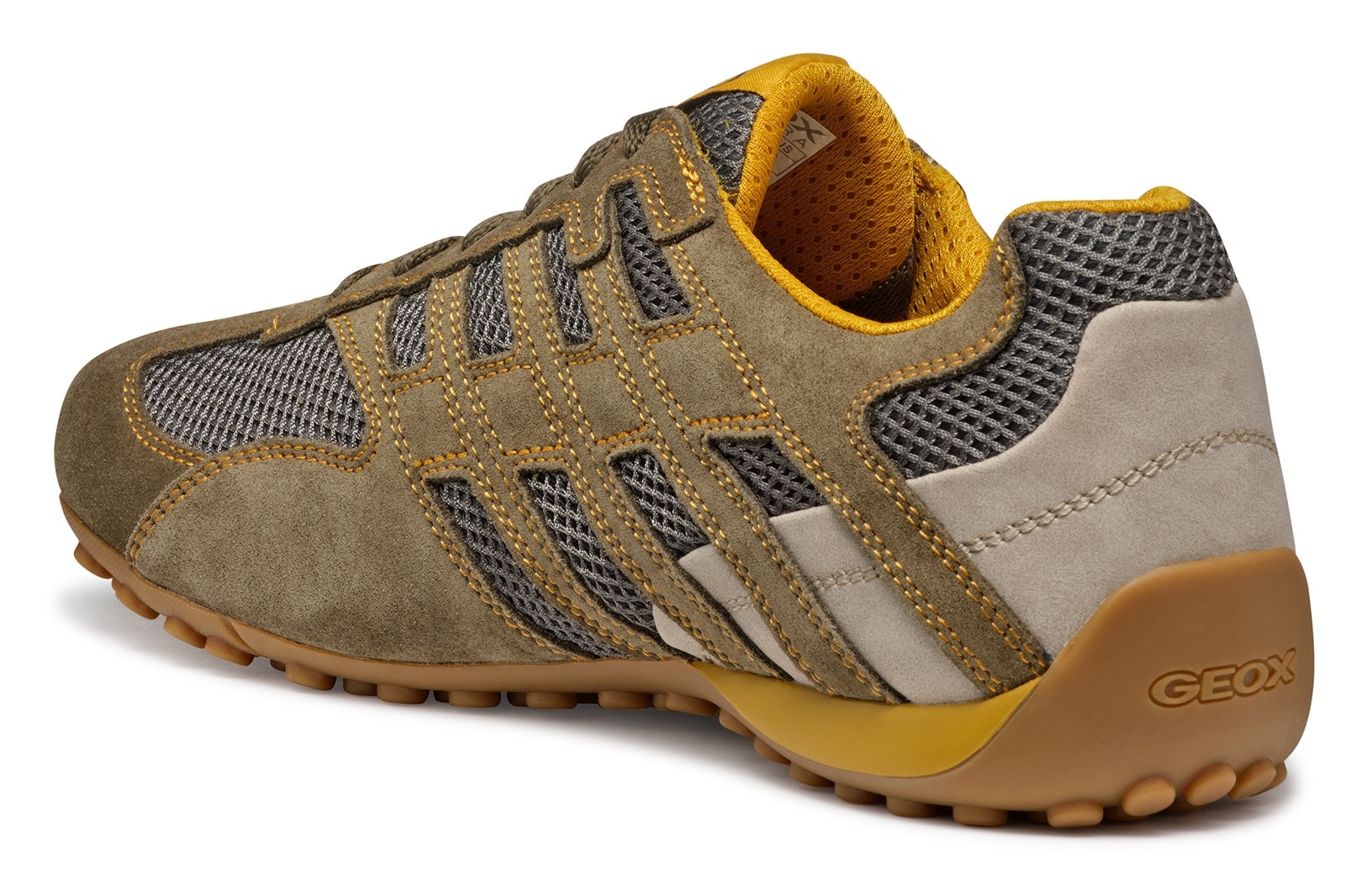 Geox Chaussure à lacets »U SNAKE ORIGINAL«  , Schnürschuh, Freizeitschuh, Trekking Sneaker mit Lederinnensohle