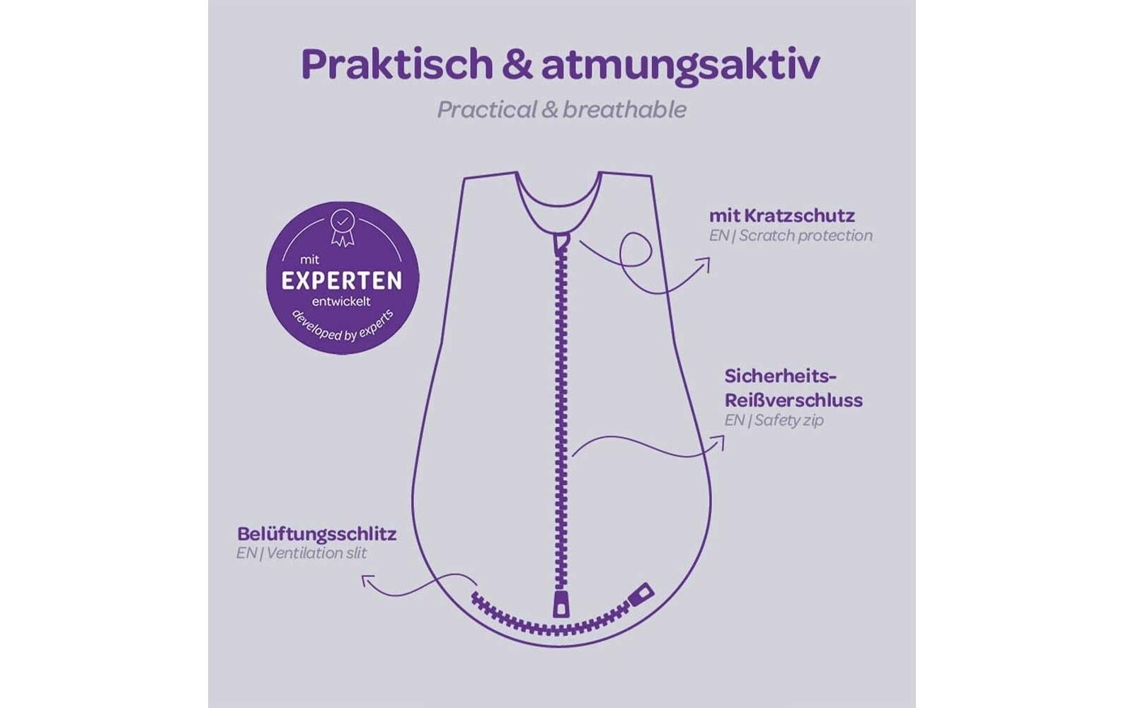 Träumeland Sac de couchage pour bébé »Musselin LIEBMICH Gr. 90«